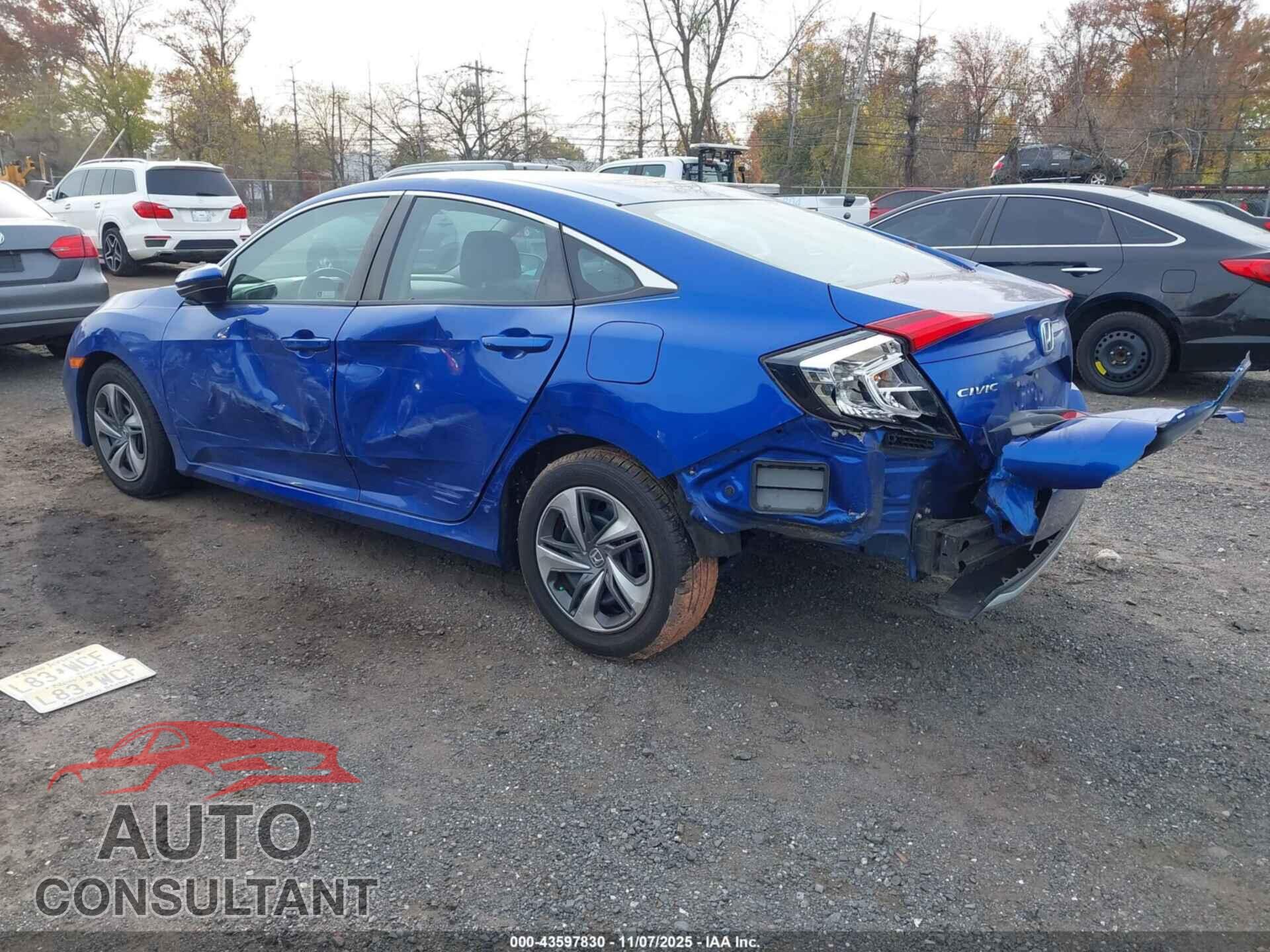 HONDA CIVIC 2020 - 2HGFC2F61LH522436