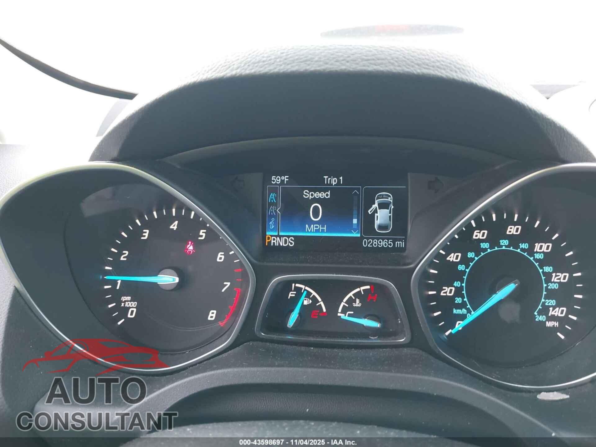 FORD ESCAPE 2014 - 1FMCU9JX9EUC57963