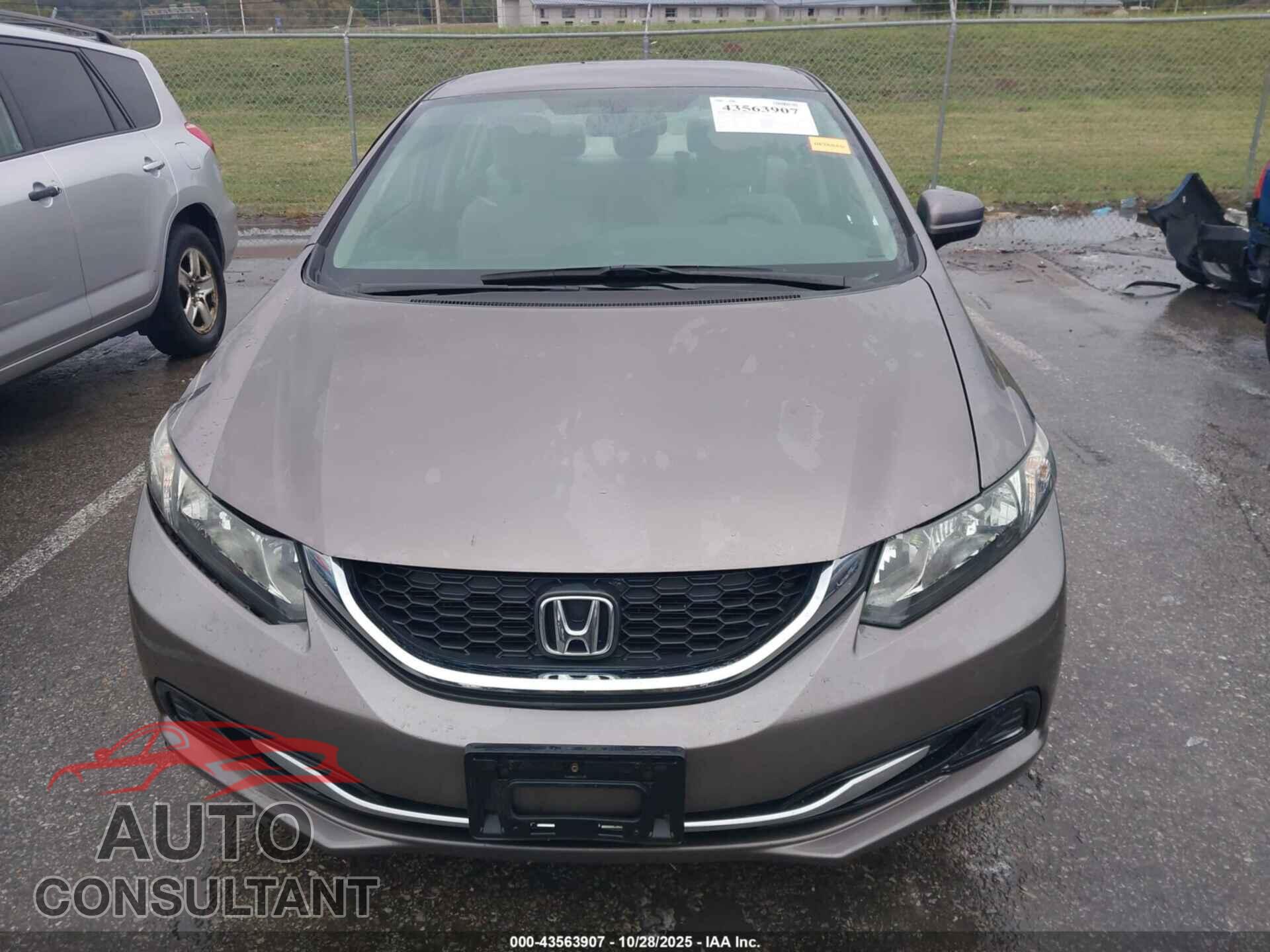 HONDA CIVIC 2014 - 19XFB2F58EE063607