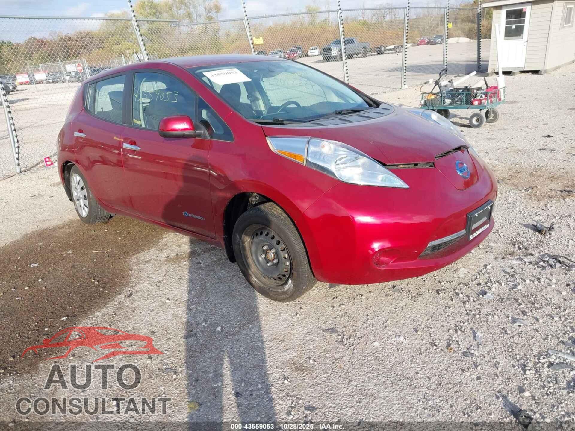 NISSAN LEAF 2015 - 1N4AZ0CP8FC318593