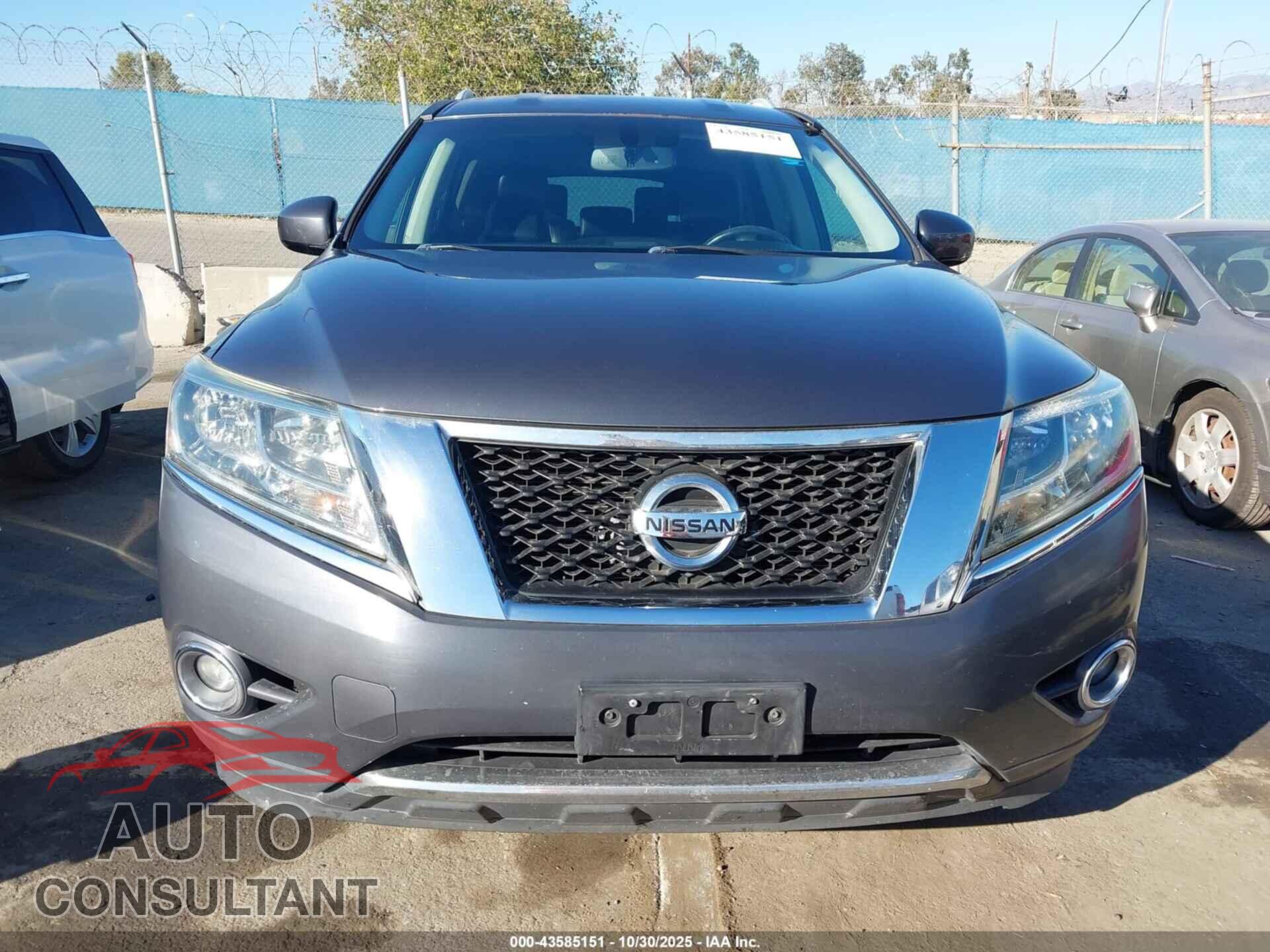 NISSAN PATHFINDER 2013 - 5N1AR2MN4DC611421
