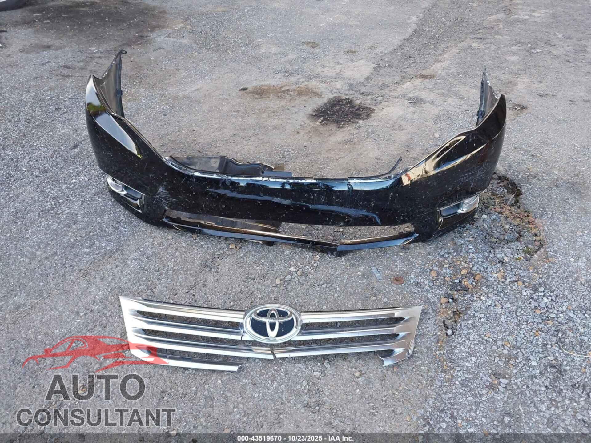 TOYOTA AVALON 2012 - 4T1BK3DB3CU458477