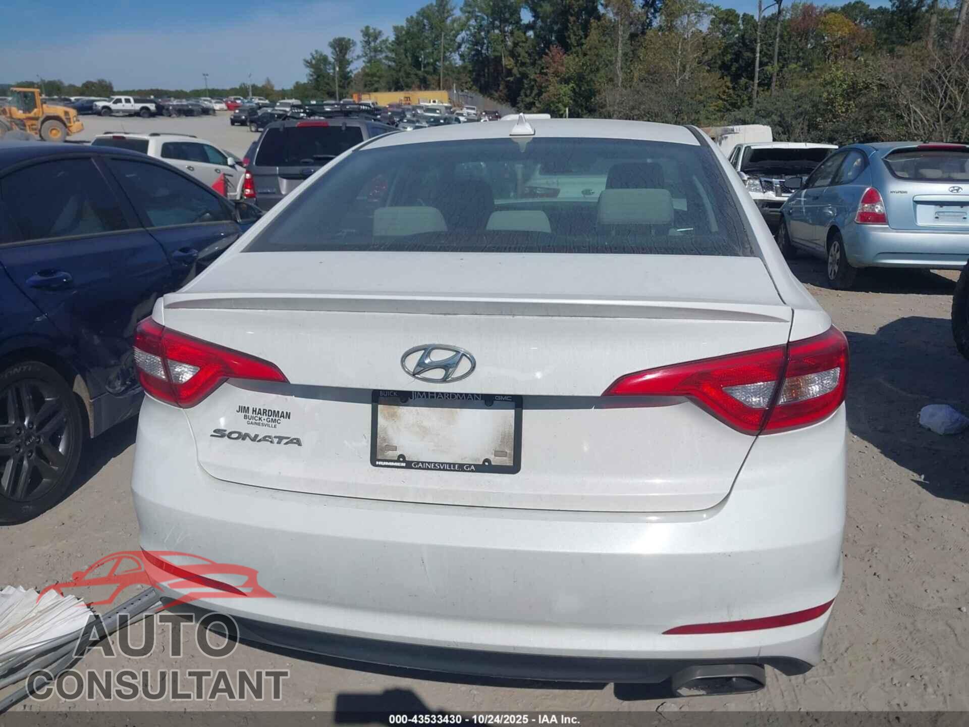 HYUNDAI SONATA 2017 - 5NPE24AFXHH540819