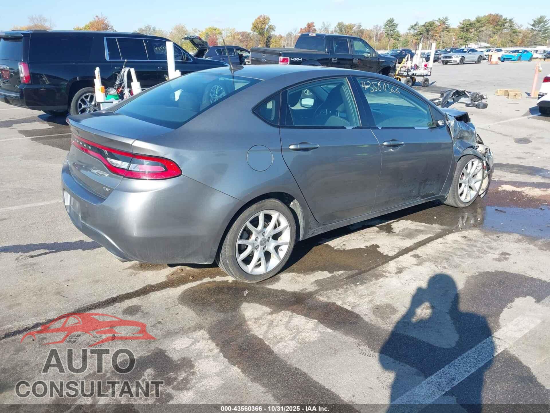 DODGE DART 2013 - 1C3CDFBA3DD344421