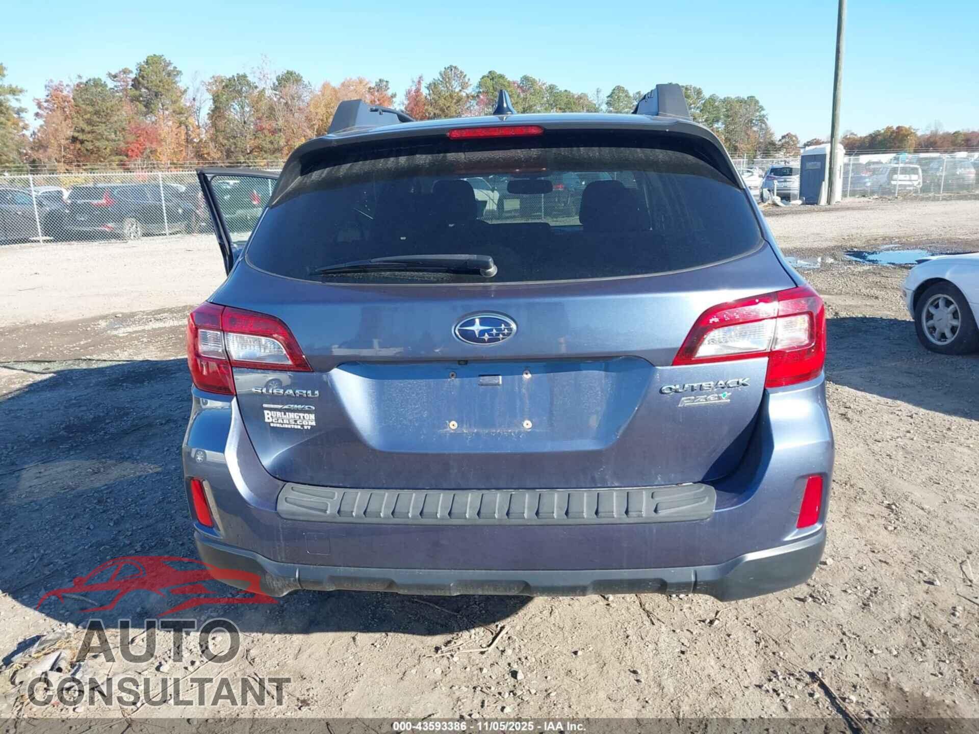 SUBARU OUTBACK 2016 - 4S4BSACC1G3273077