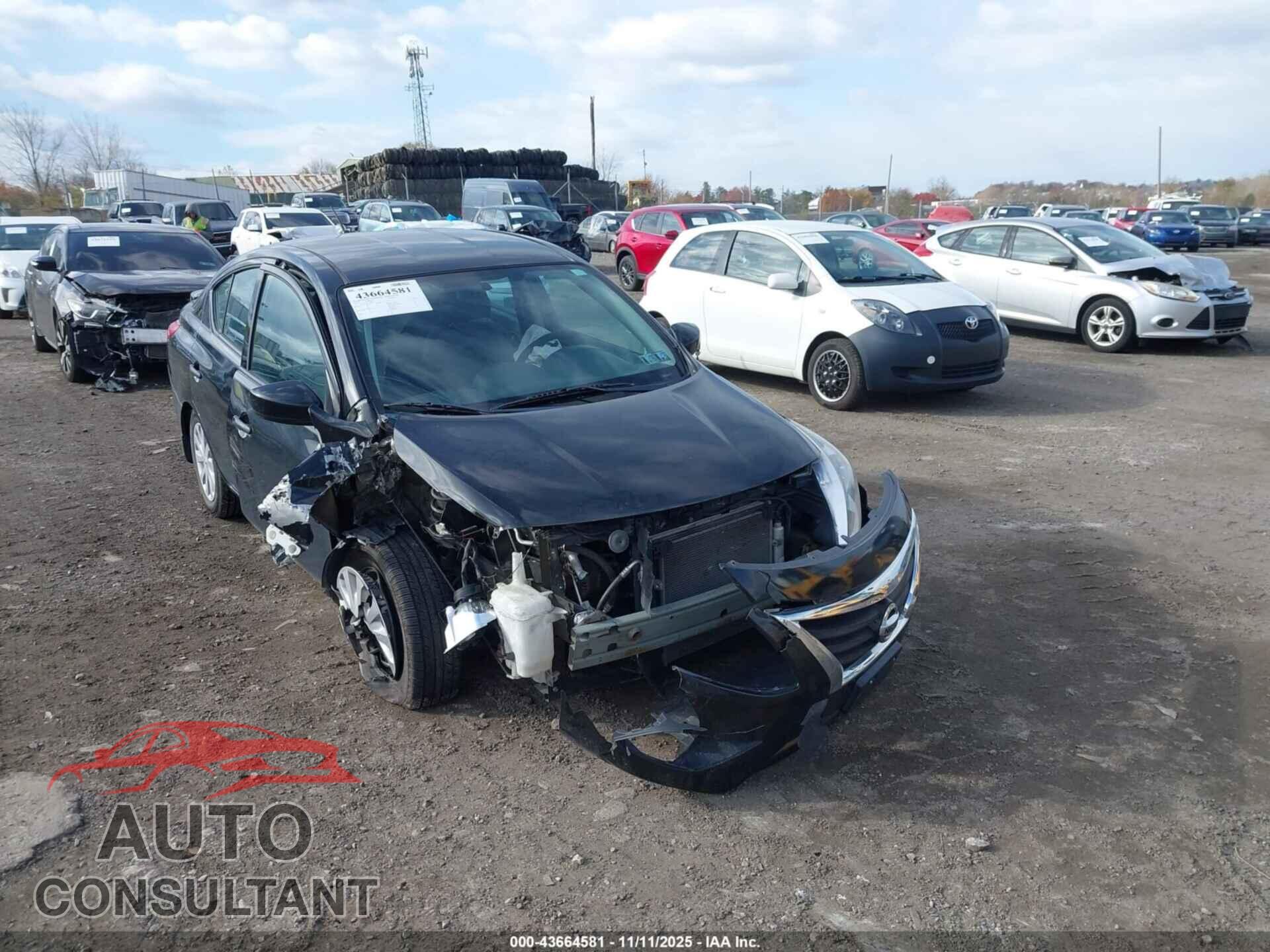 NISSAN VERSA 2018 - 3N1CN7AP0JL836823
