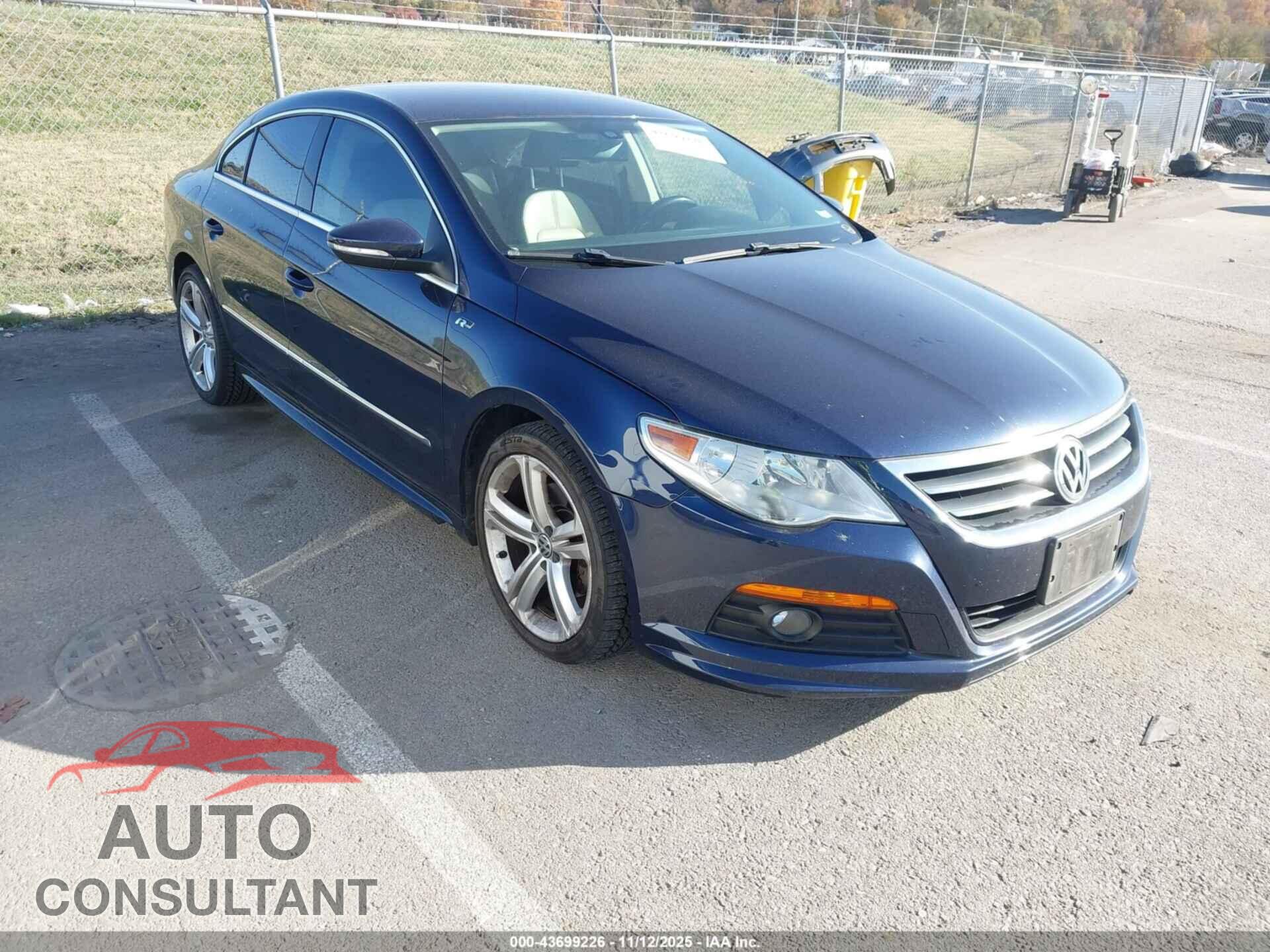 VOLKSWAGEN CC 2012 - WVWMN7AN1CE515988