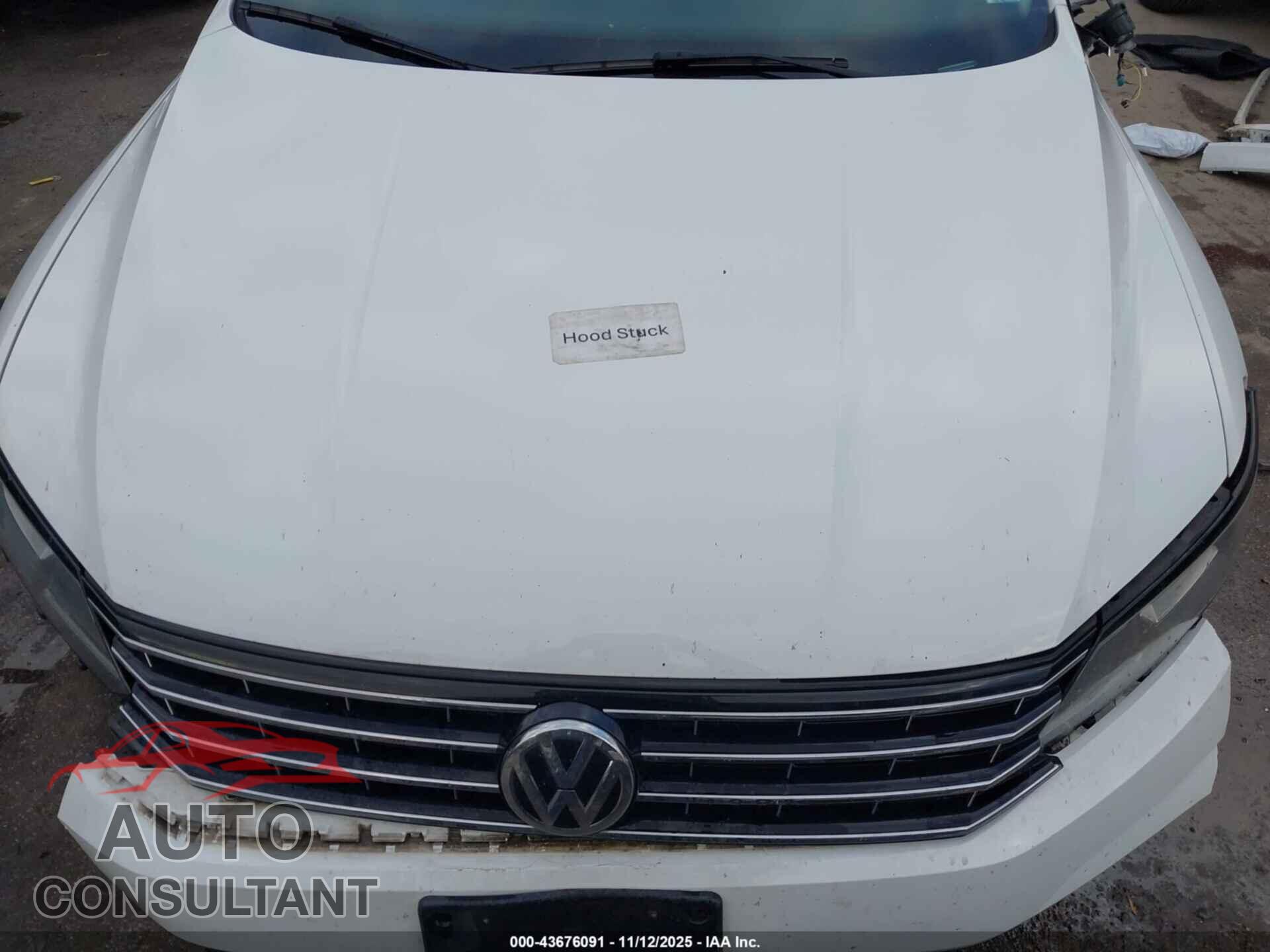 VOLKSWAGEN PASSAT 2017 - 1VWBT7A33HC009106