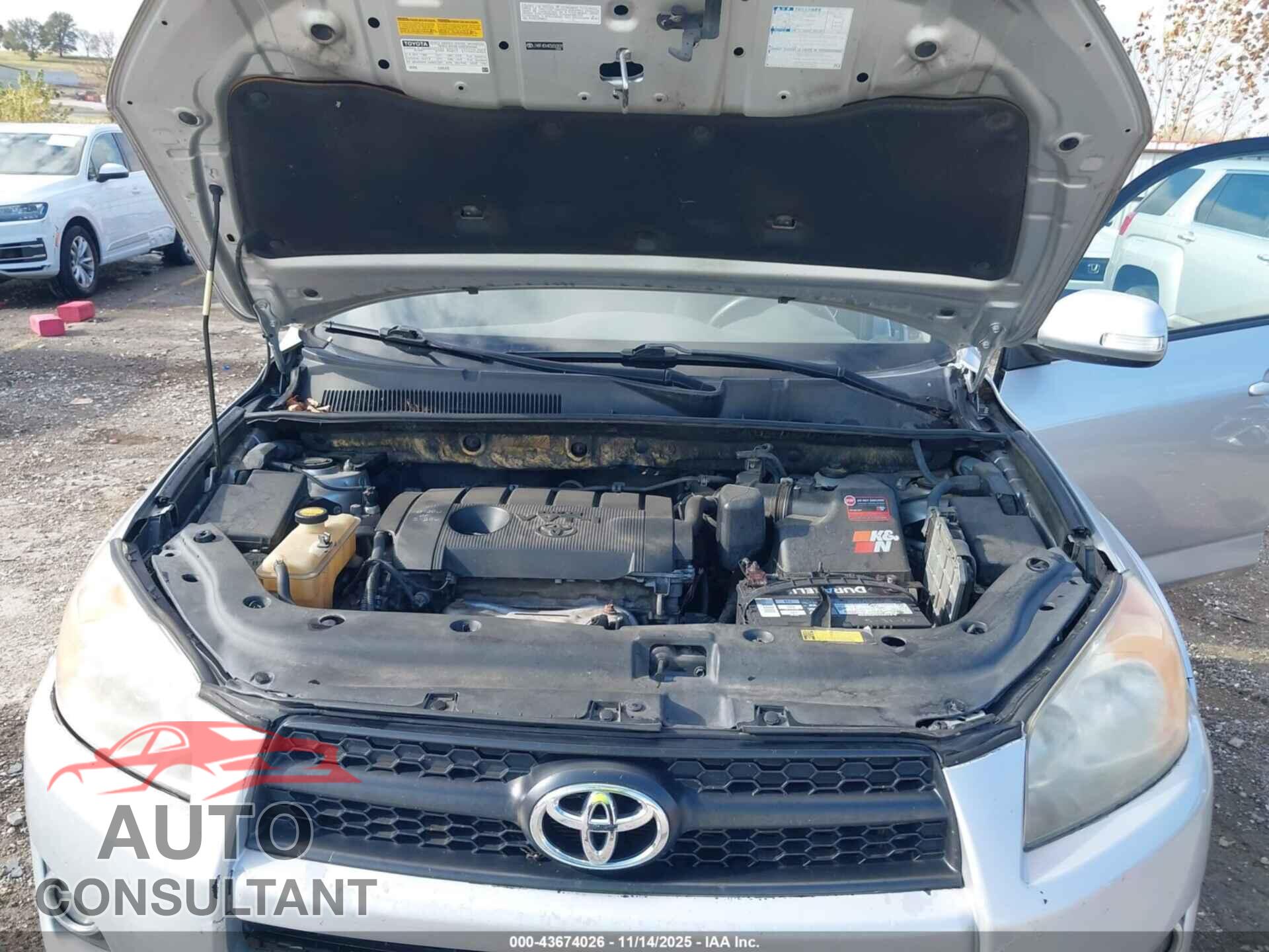 TOYOTA RAV4 2012 - JTMRF4DV4C5050829