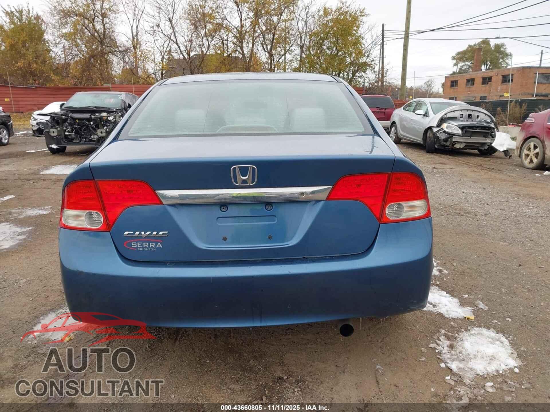 HONDA CIVIC 2009 - 19XFA16559E040899
