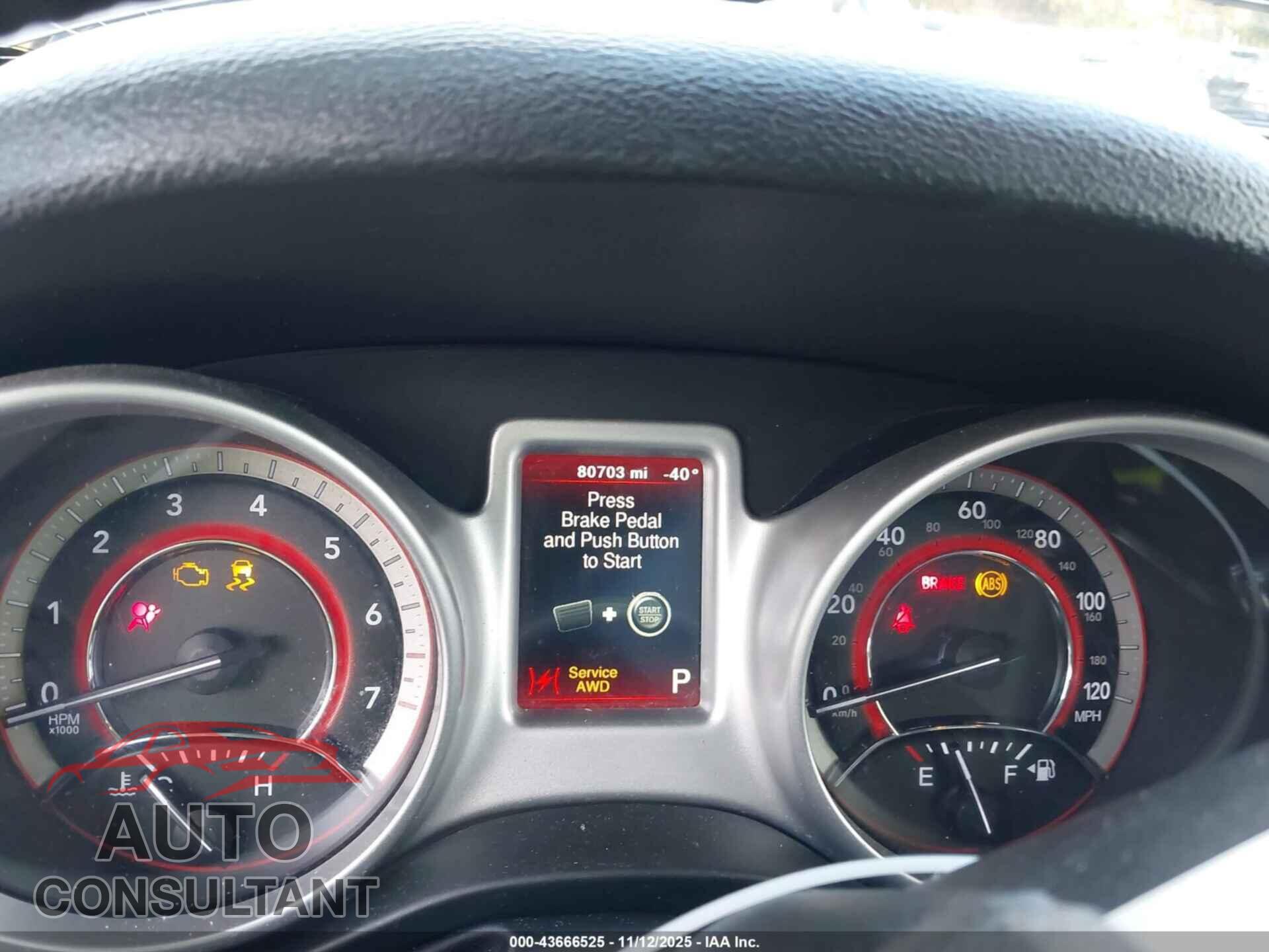 DODGE JOURNEY 2018 - 3C4PDDAG9JT499567