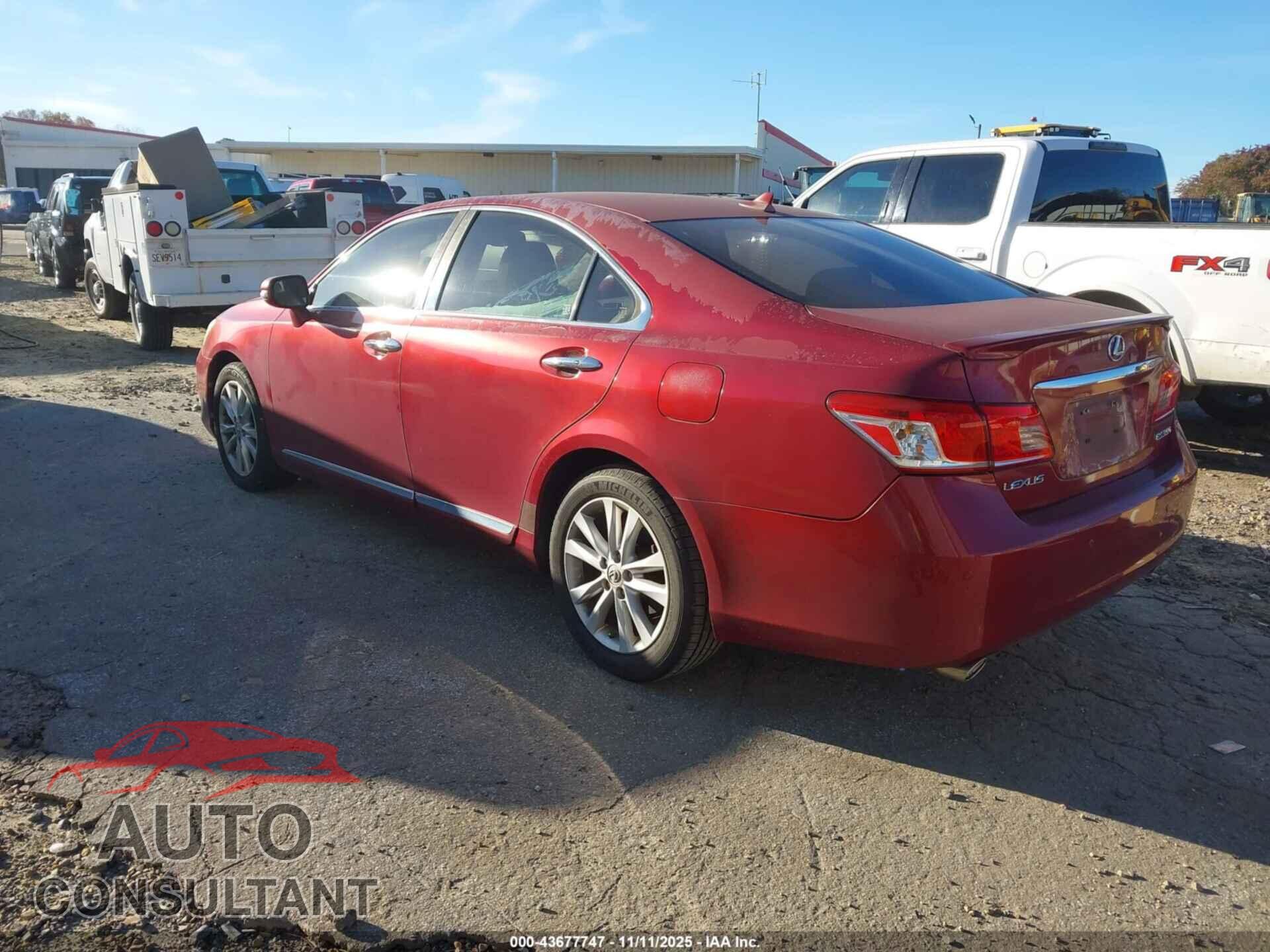 LEXUS ES 350 2010 - JTHBK1EG9A2389269