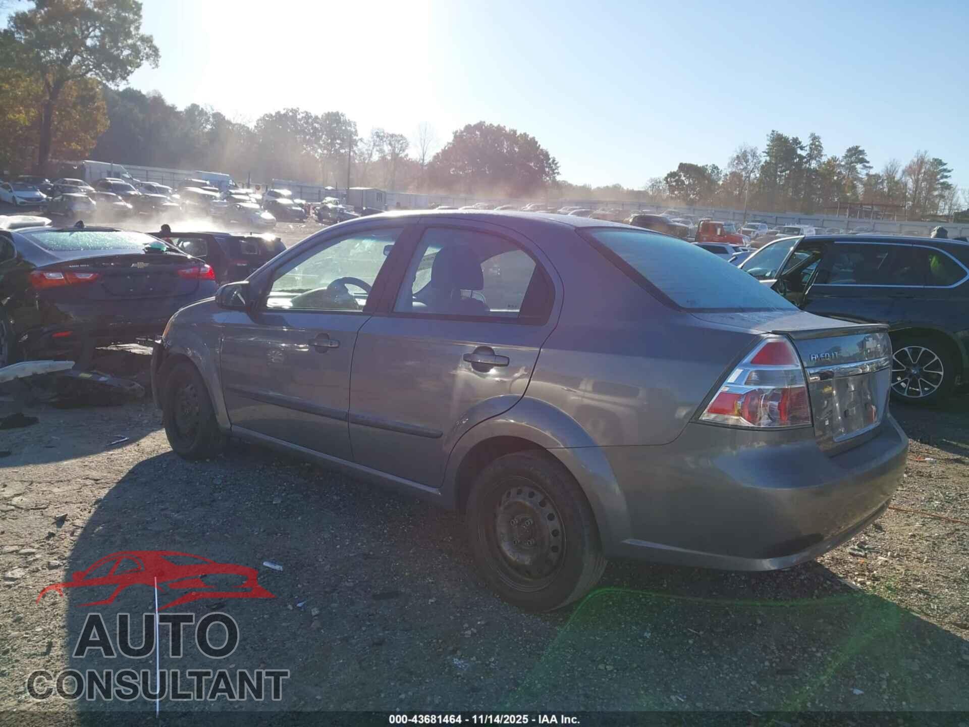 CHEVROLET AVEO 2010 - KL1TG5DE4AB046424