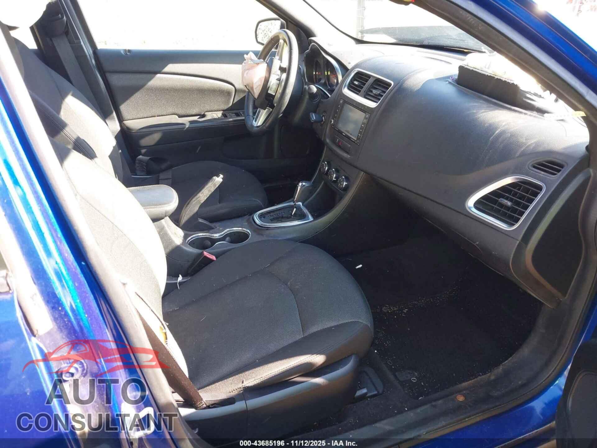 DODGE AVENGER 2013 - 1C3CDZCG4DN742509