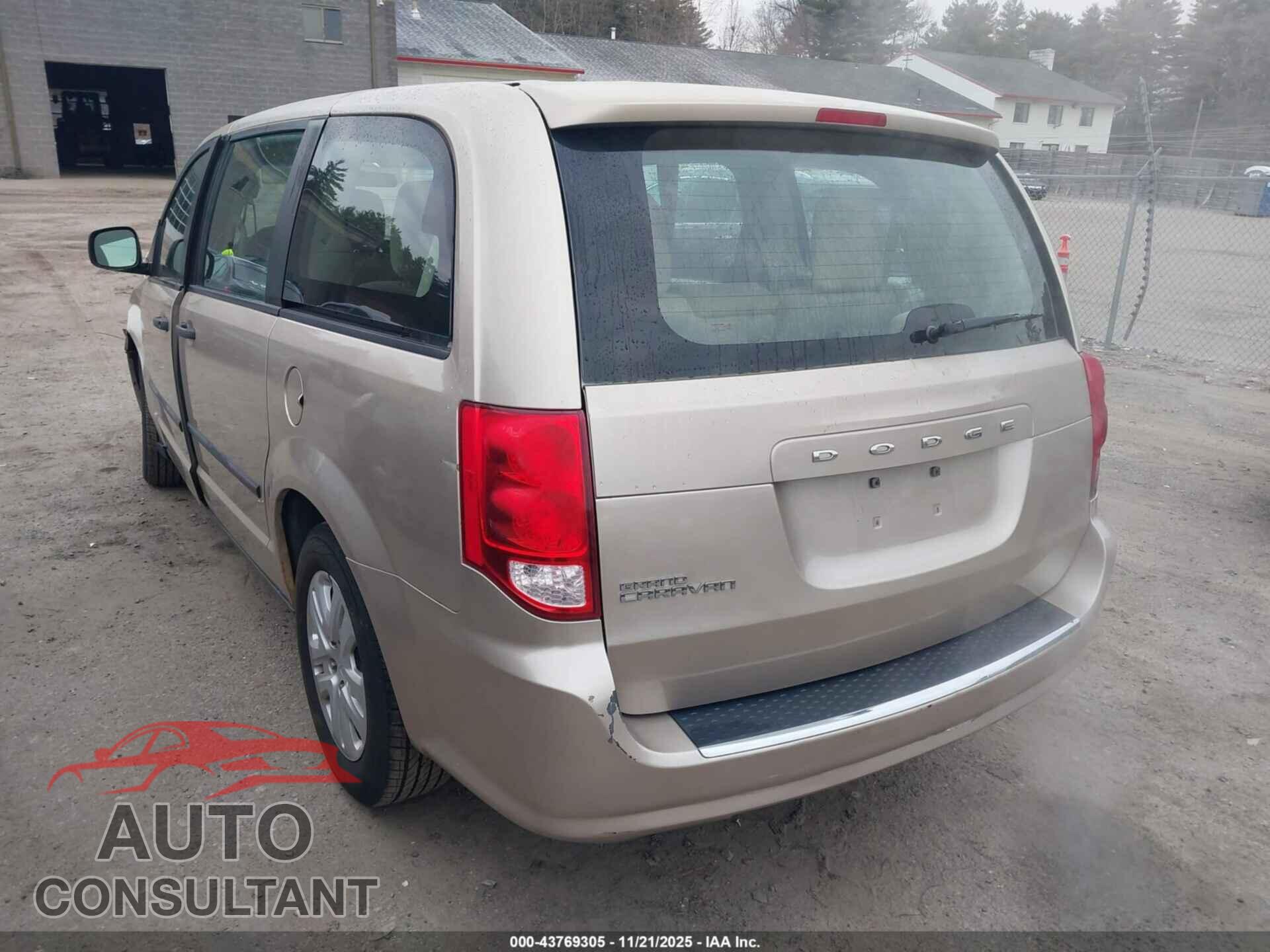 DODGE GRAND CARAVAN 2014 - 2C4RDGBG3ER416300