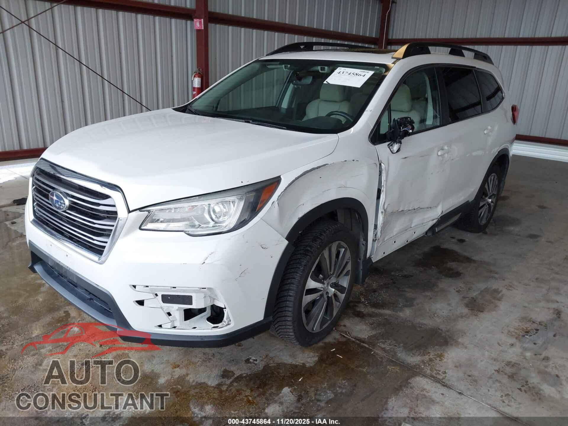 SUBARU ASCENT 2019 - 4S4WMALD0K3470495