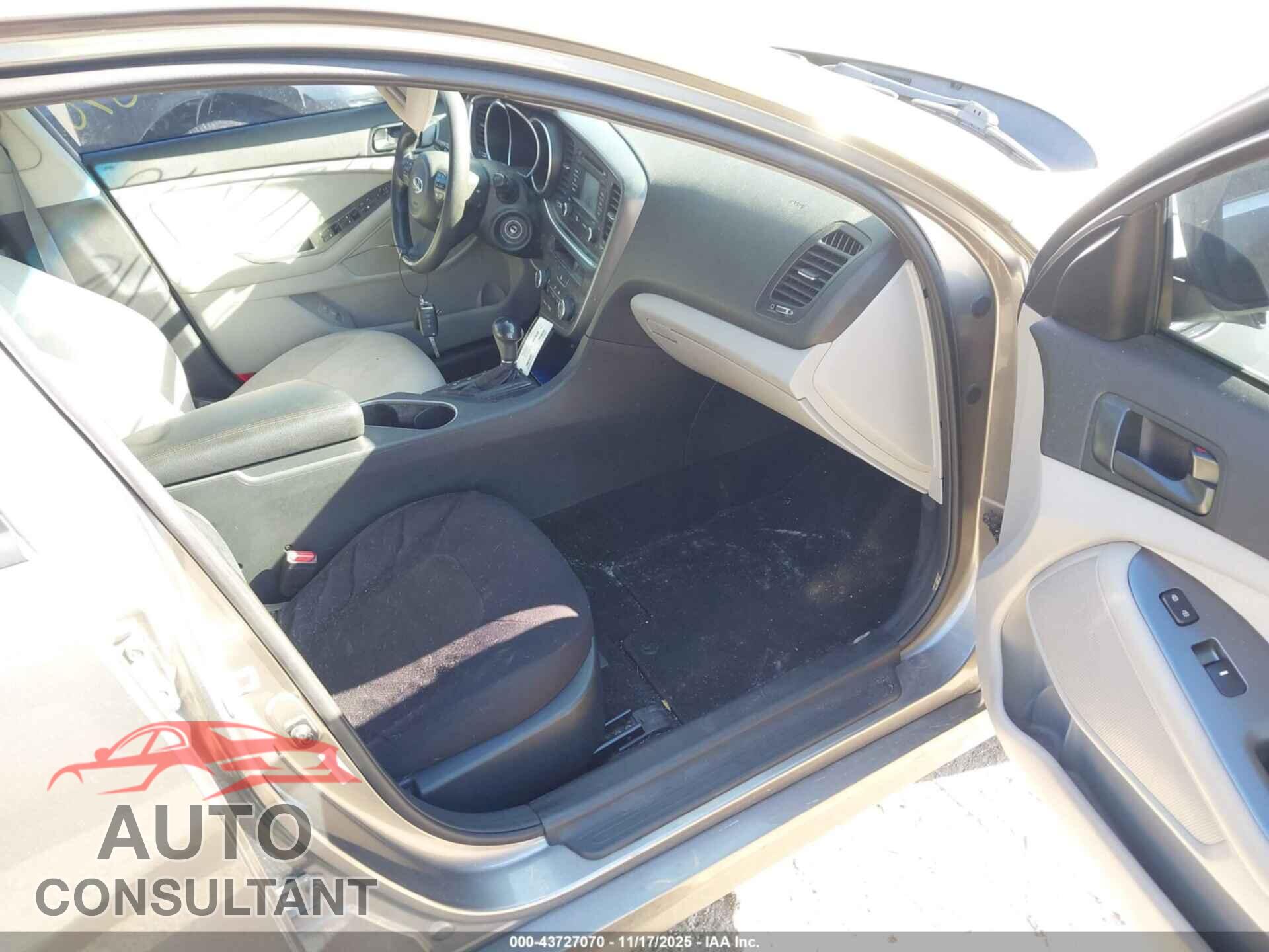 KIA OPTIMA 2014 - 5XXGM4A78EG334627