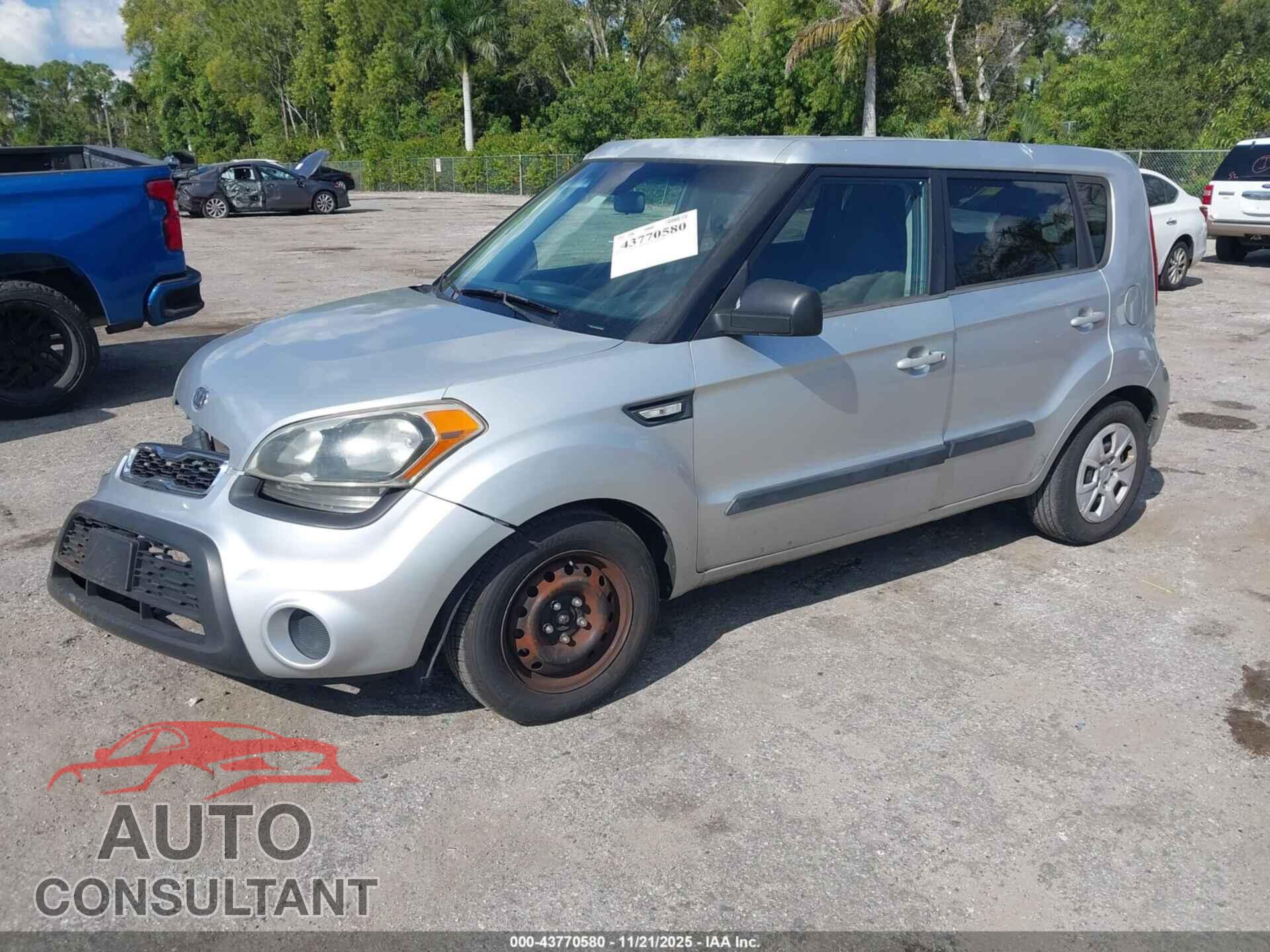 KIA SOUL 2012 - KNDJT2A58C7448693