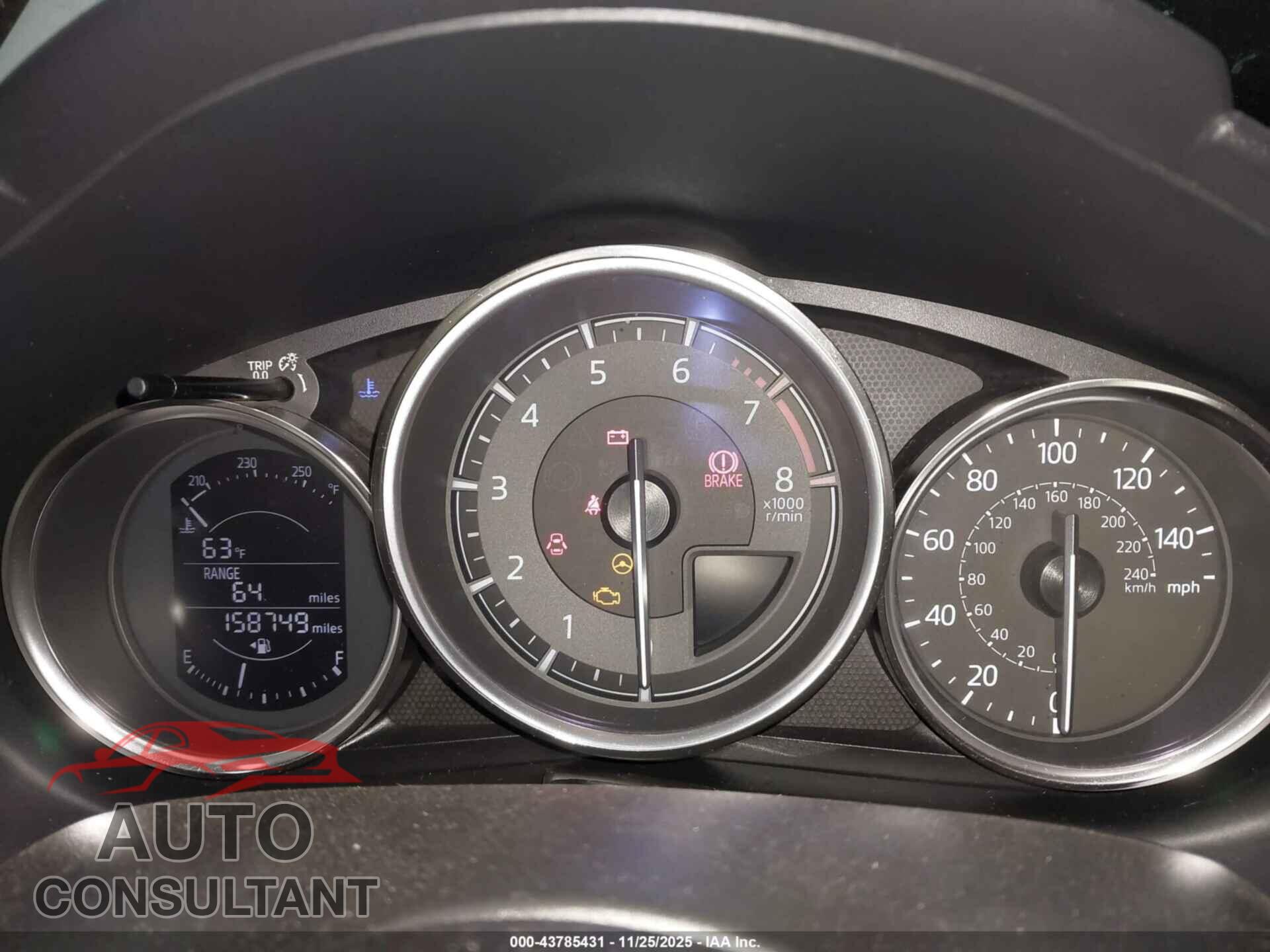 MAZDA MX-5 MIATA 2016 - JM1NDAC71G0108291
