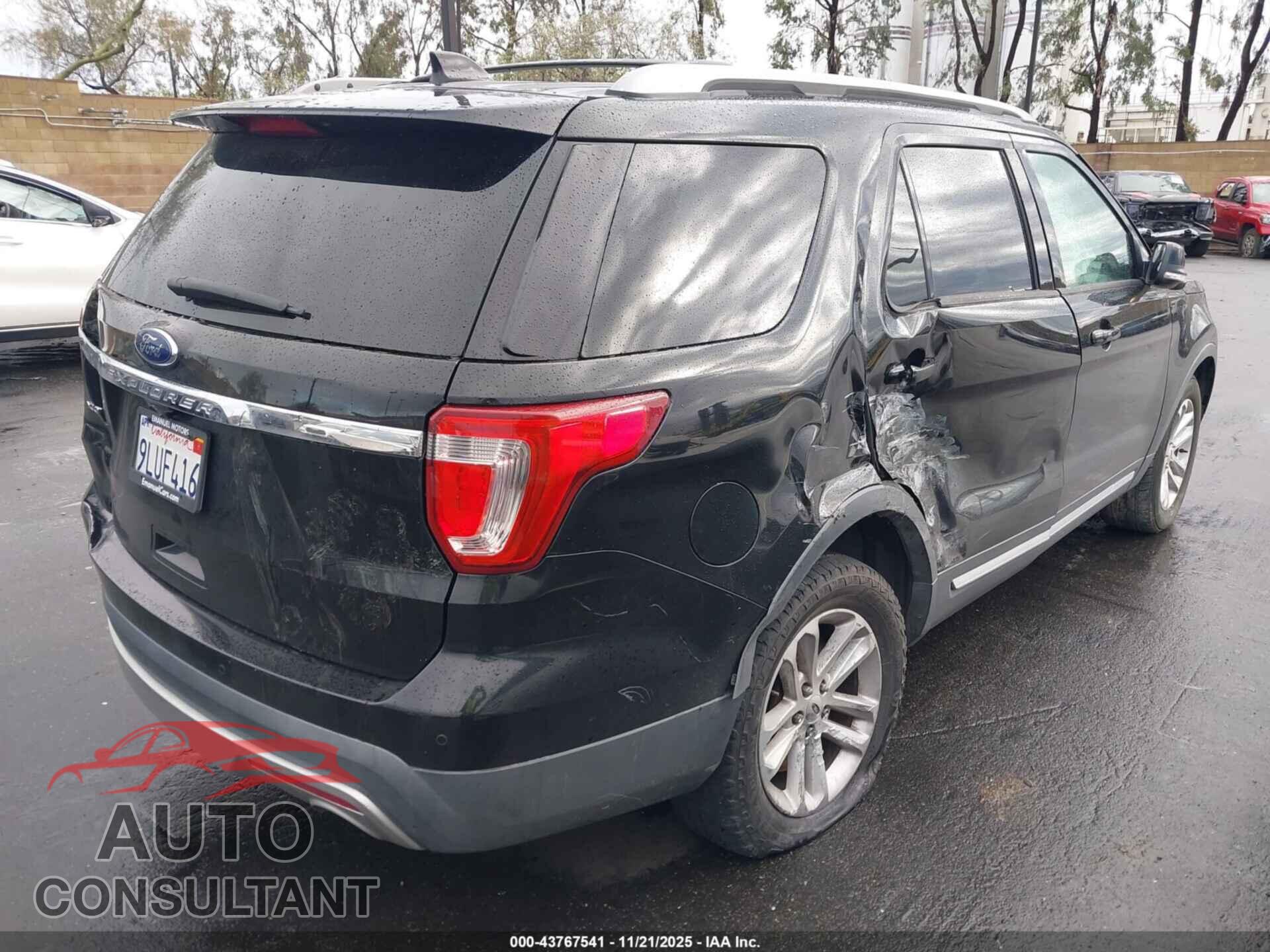 FORD EXPLORER 2016 - 1FM5K7D82GGC05616