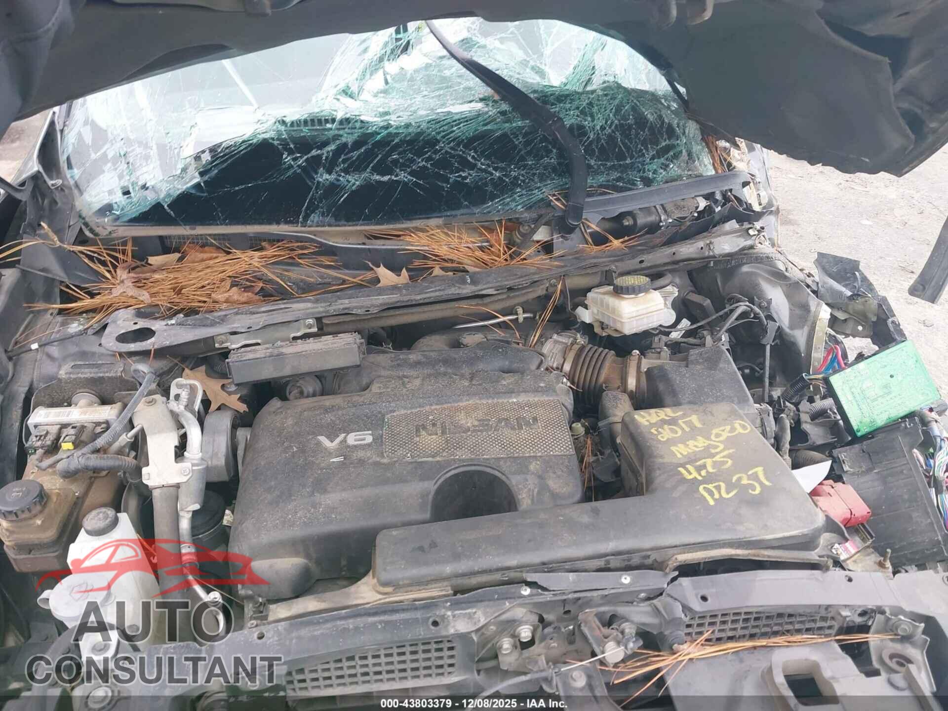 NISSAN PATHFINDER 2017 - 5N1DR2MN0HC623892