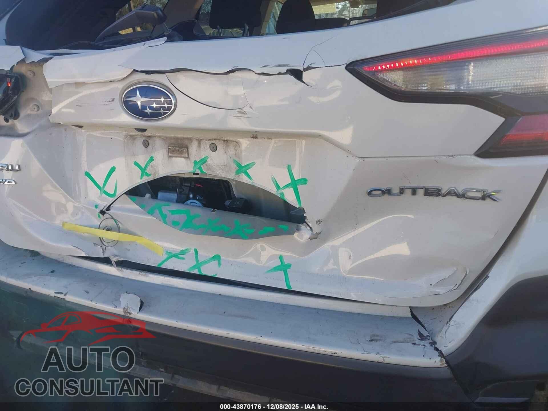 SUBARU OUTBACK 2020 - 4S4BTACC8L3203745