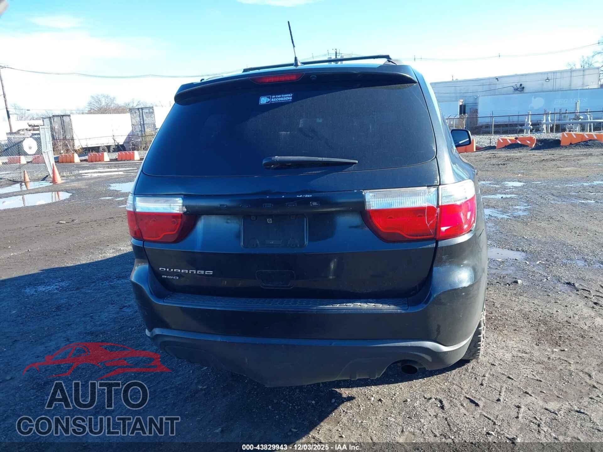 DODGE DURANGO 2013 - 1C4RDJAG3DC666044