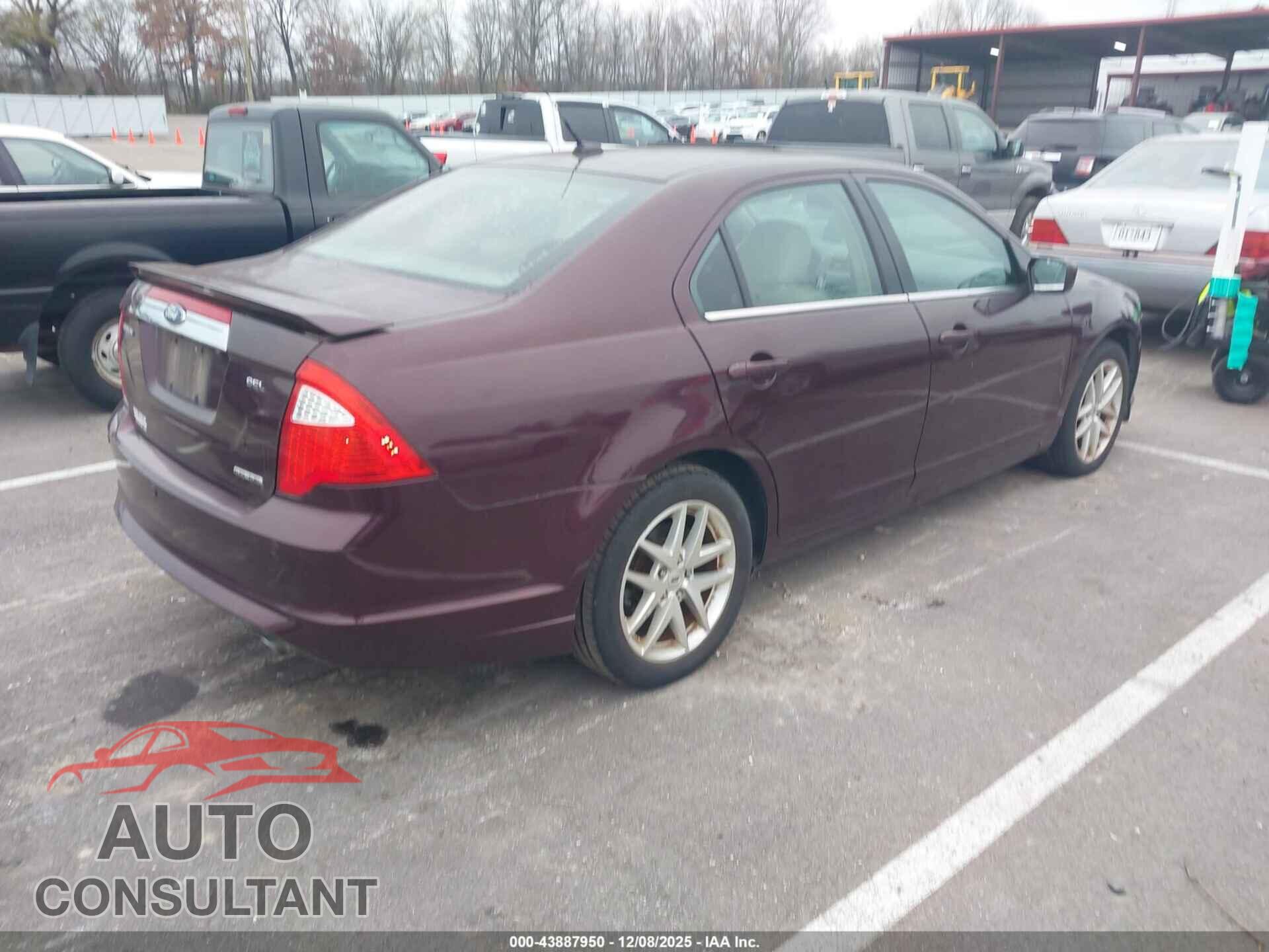 FORD FUSION 2011 - 3FAHP0JG2BR271967