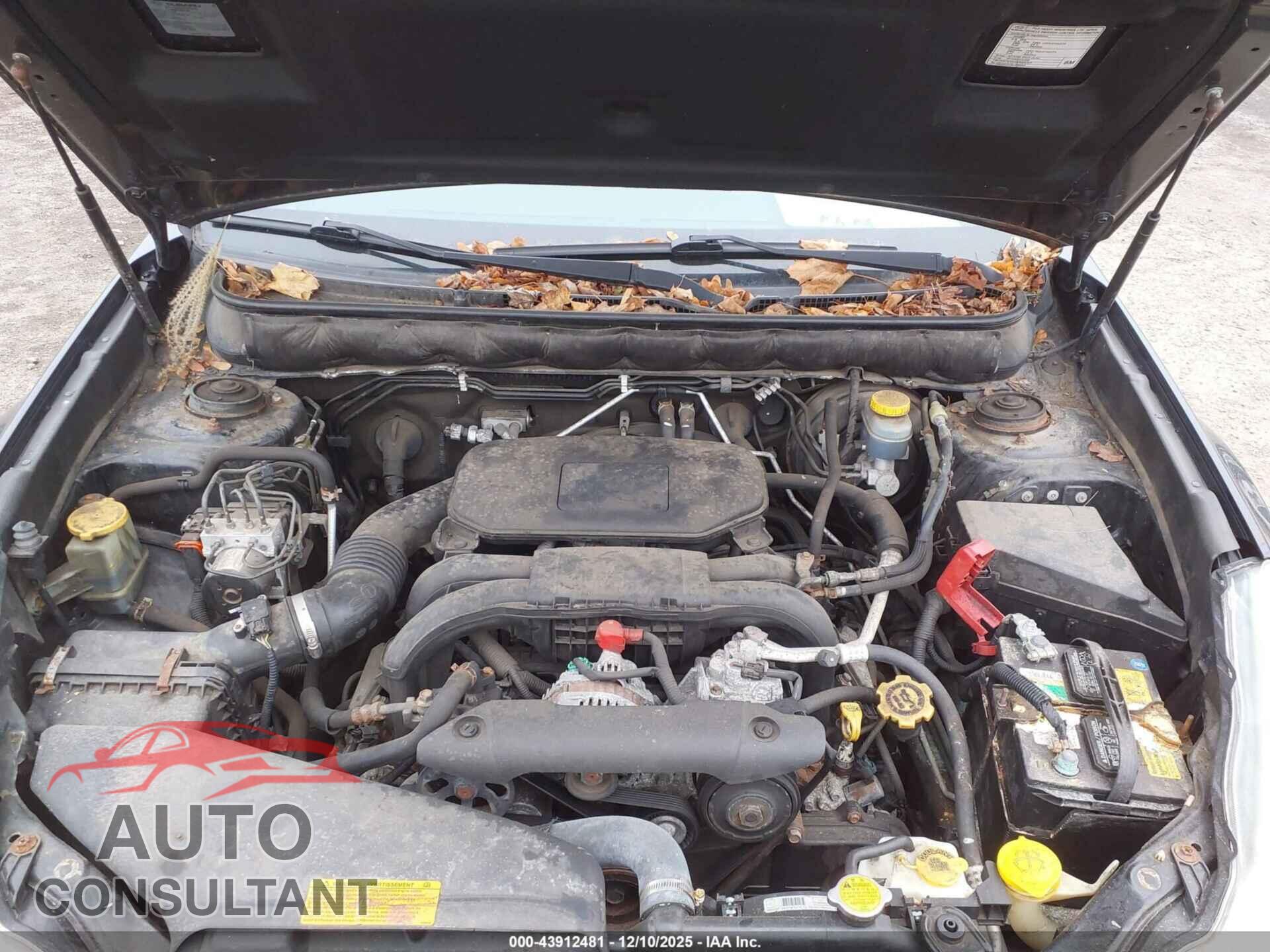SUBARU OUTBACK 2010 - 4S4BRBLC0A3372868