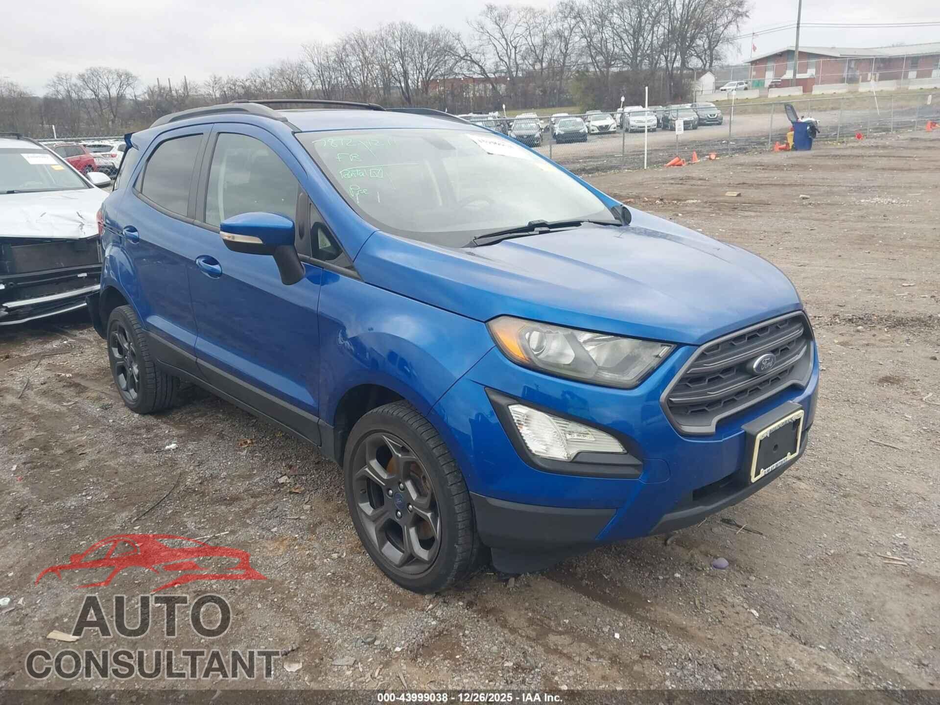 FORD ECOSPORT 2018 - MAJ6P1CLXJC161933