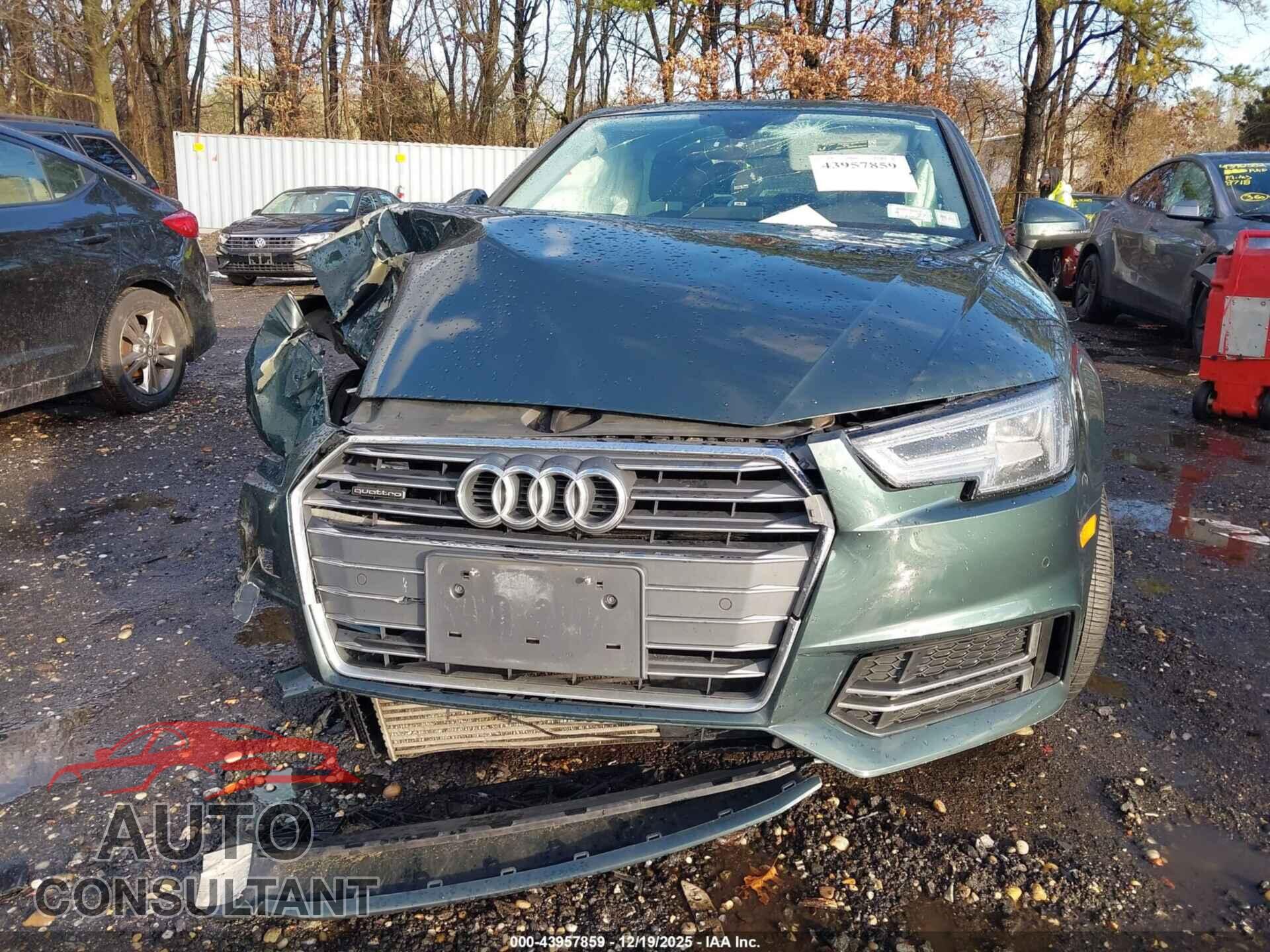 AUDI A4 2017 - WAUENAF48HN022699