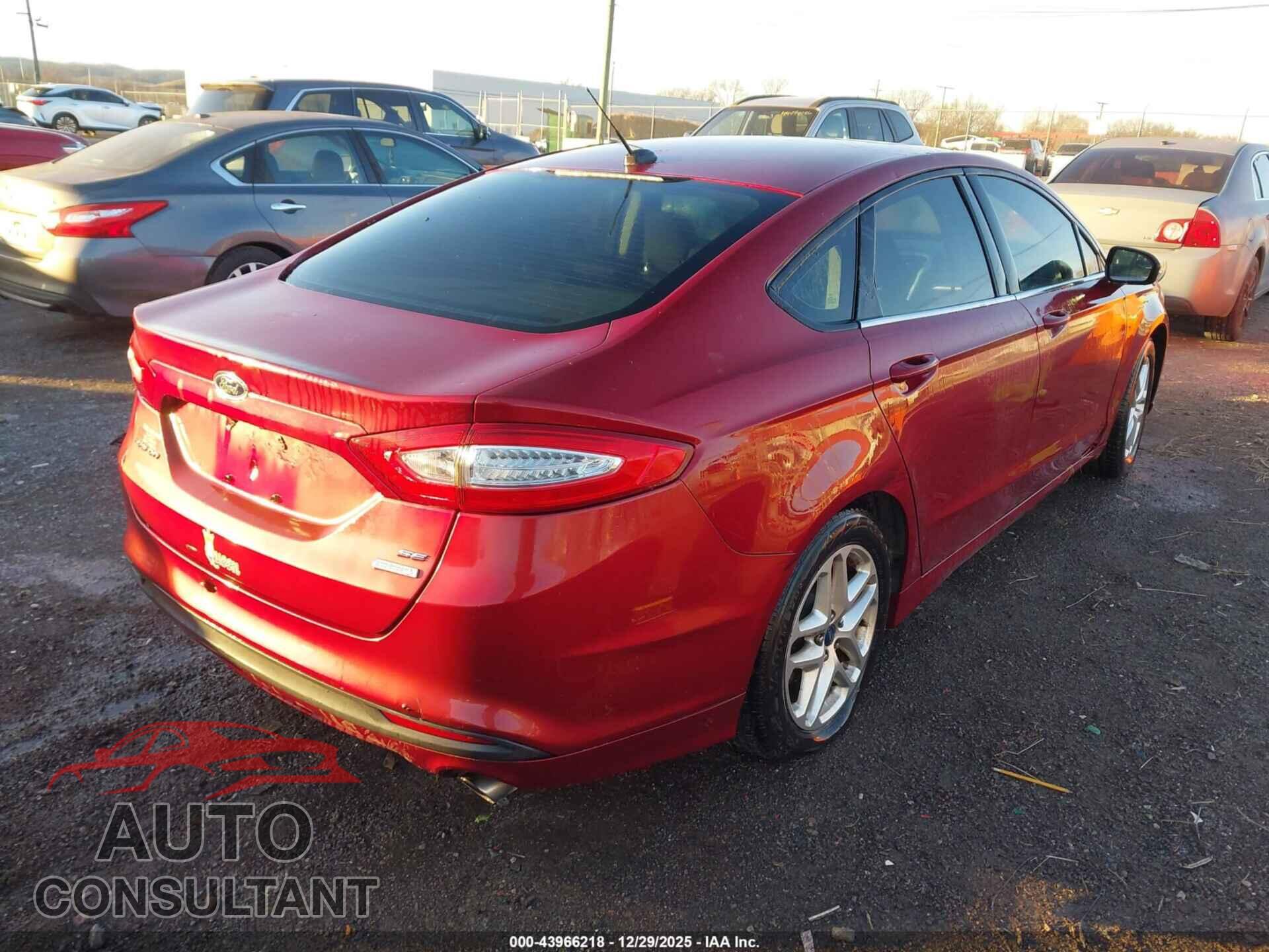 FORD FUSION 2013 - 3FA6P0HR9DR198100