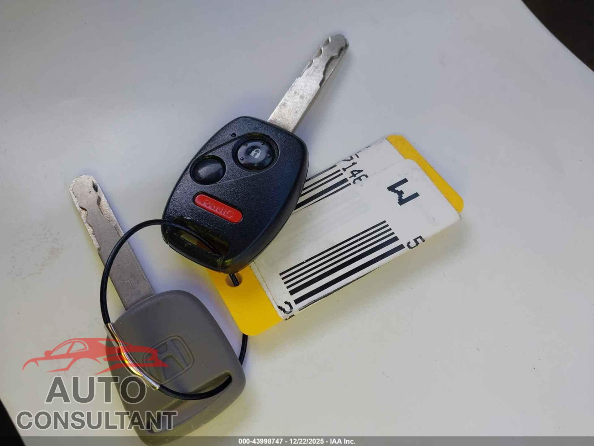 HONDA CR-V 2009 - 5J6RE48549L017146
