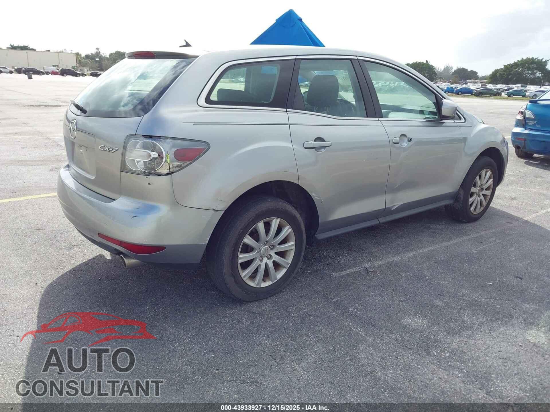 MAZDA CX-7 2011 - JM3ER2A57B0365660
