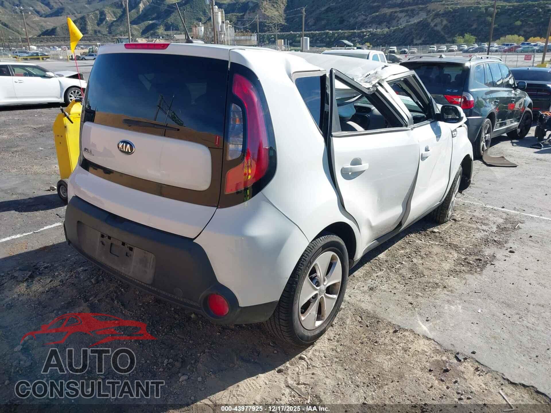 KIA SOUL 2016 - KNDJN2A2XG7867005