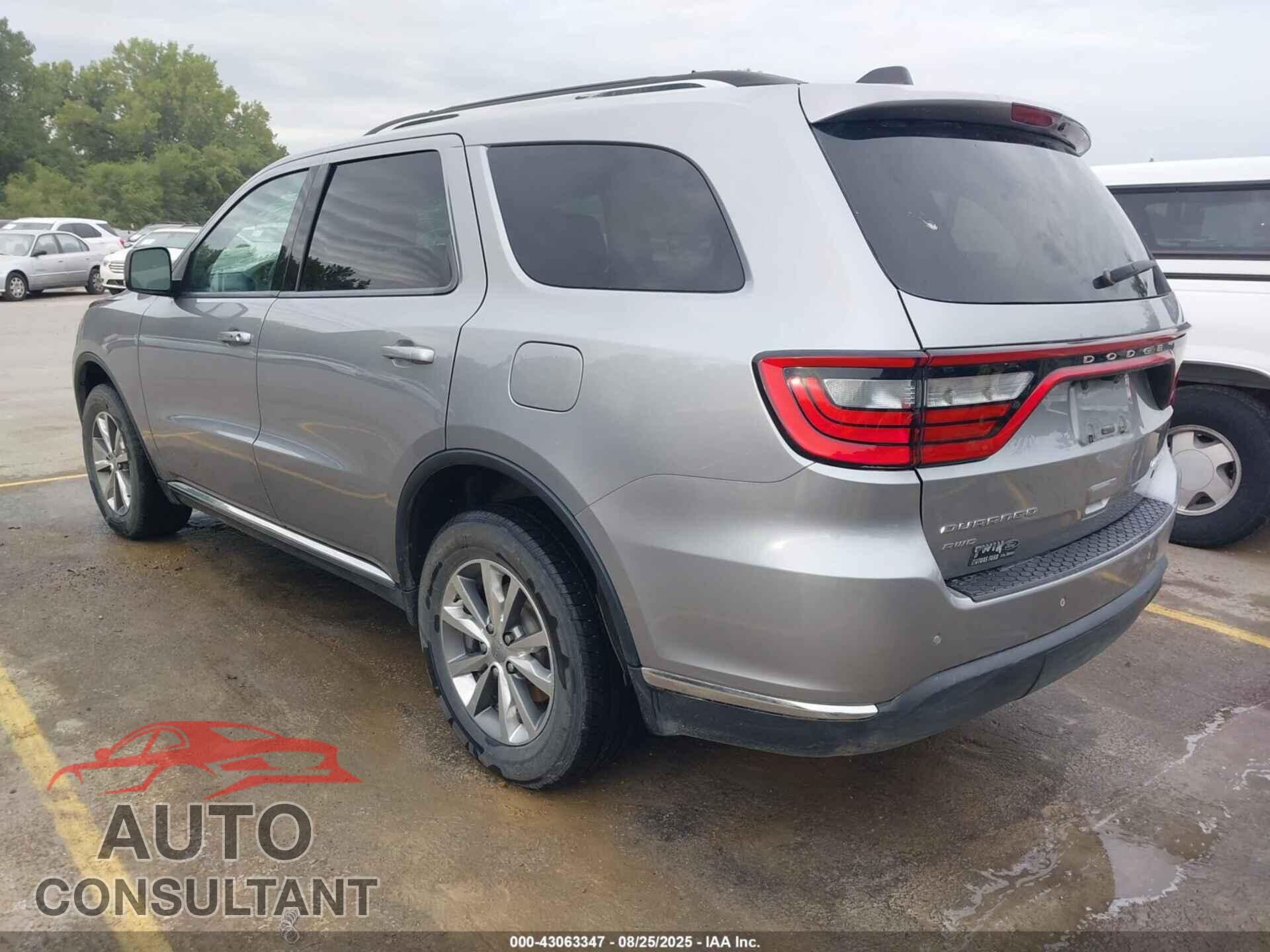 DODGE DURANGO 2015 - 1C4RDJDG0FC245123