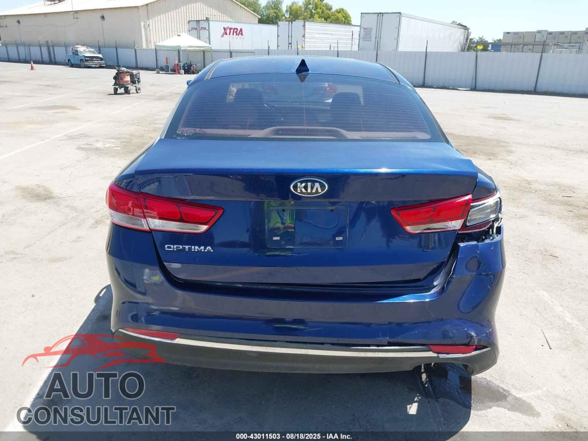 KIA OPTIMA 2016 - 5XXGT4L30GG070531