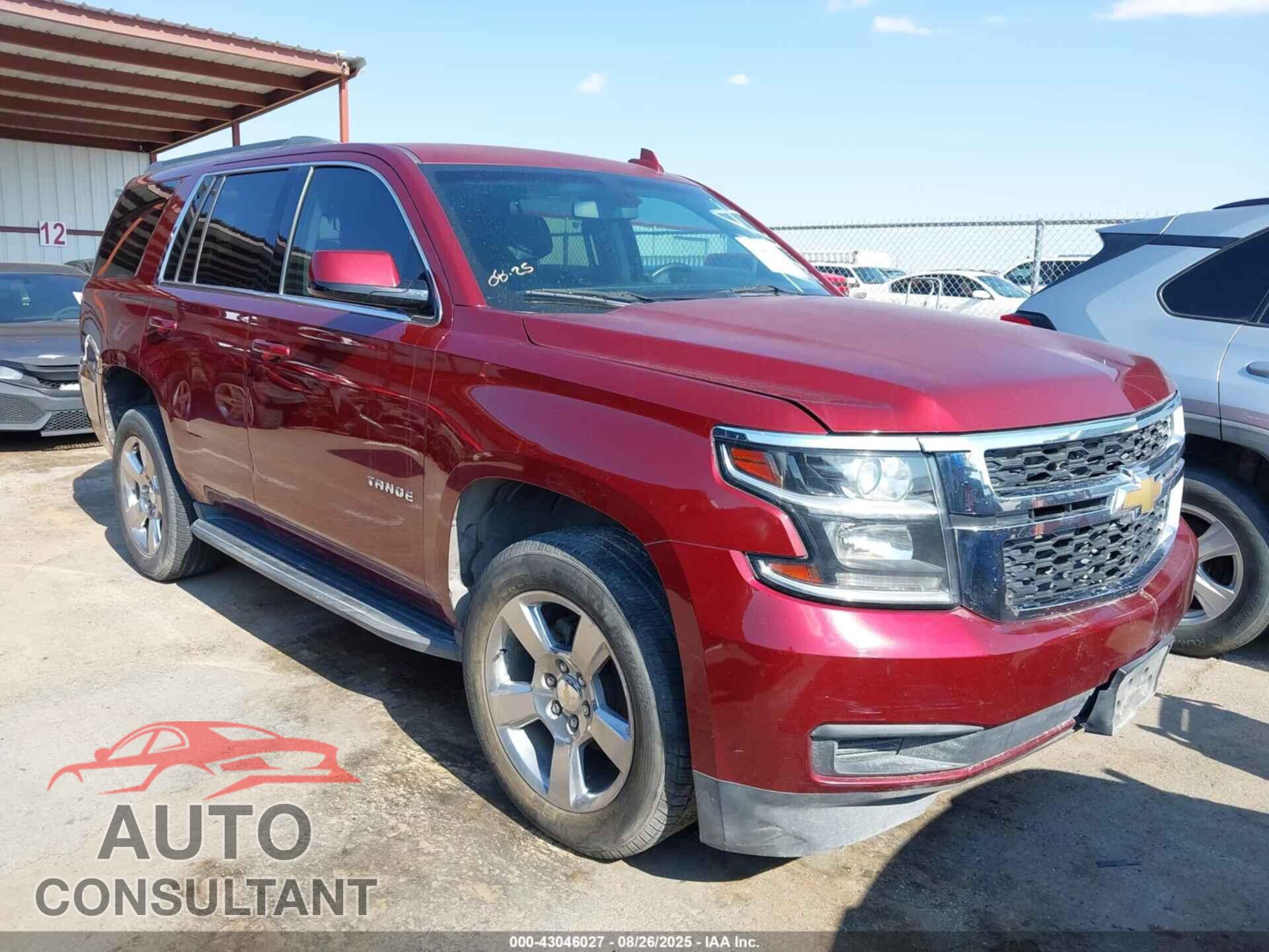 CHEVROLET TAHOE 2017 - 1GNSCAKC3HR256399