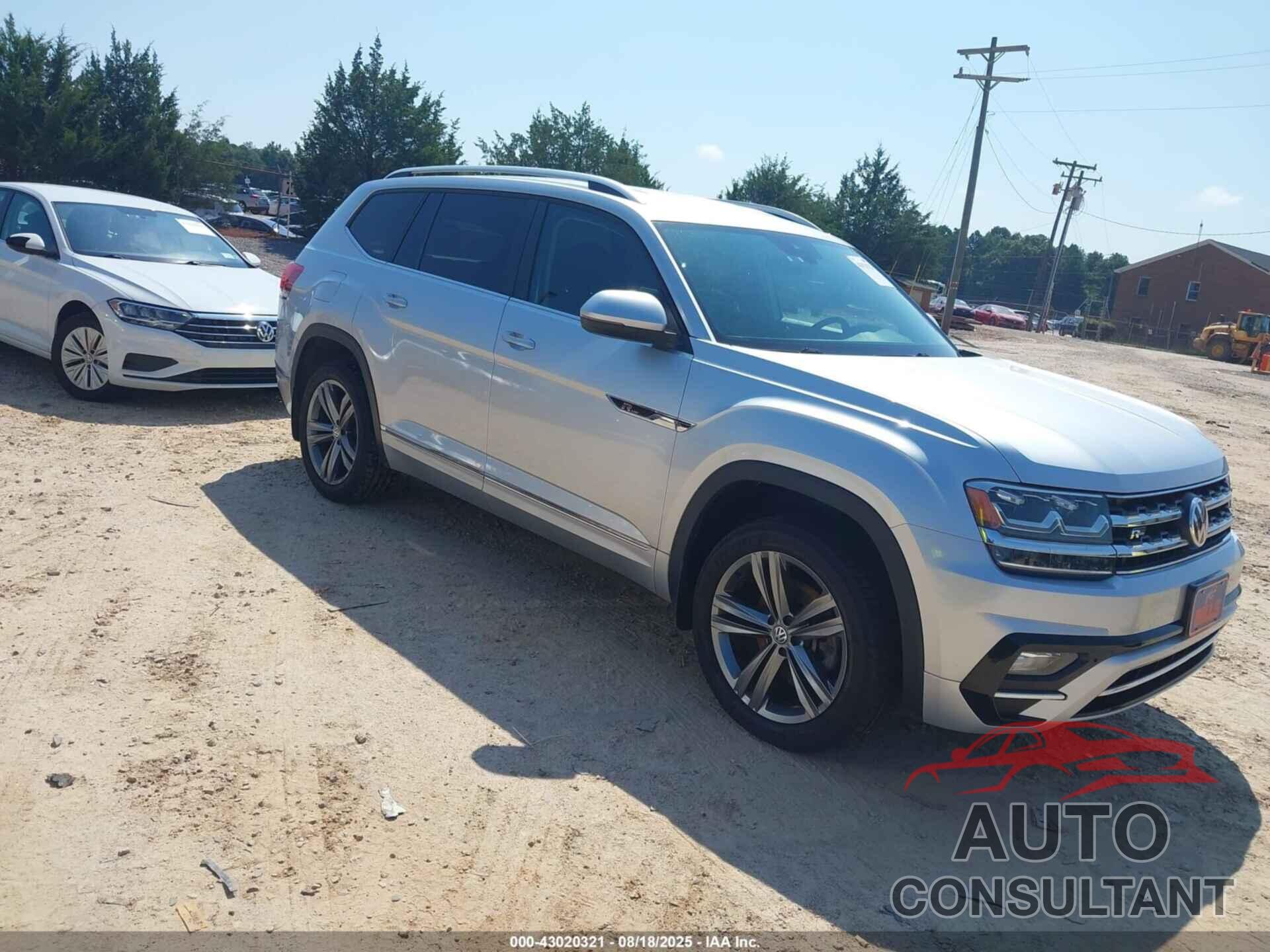VOLKSWAGEN ATLAS 2019 - 1V2XR2CA8KC504798