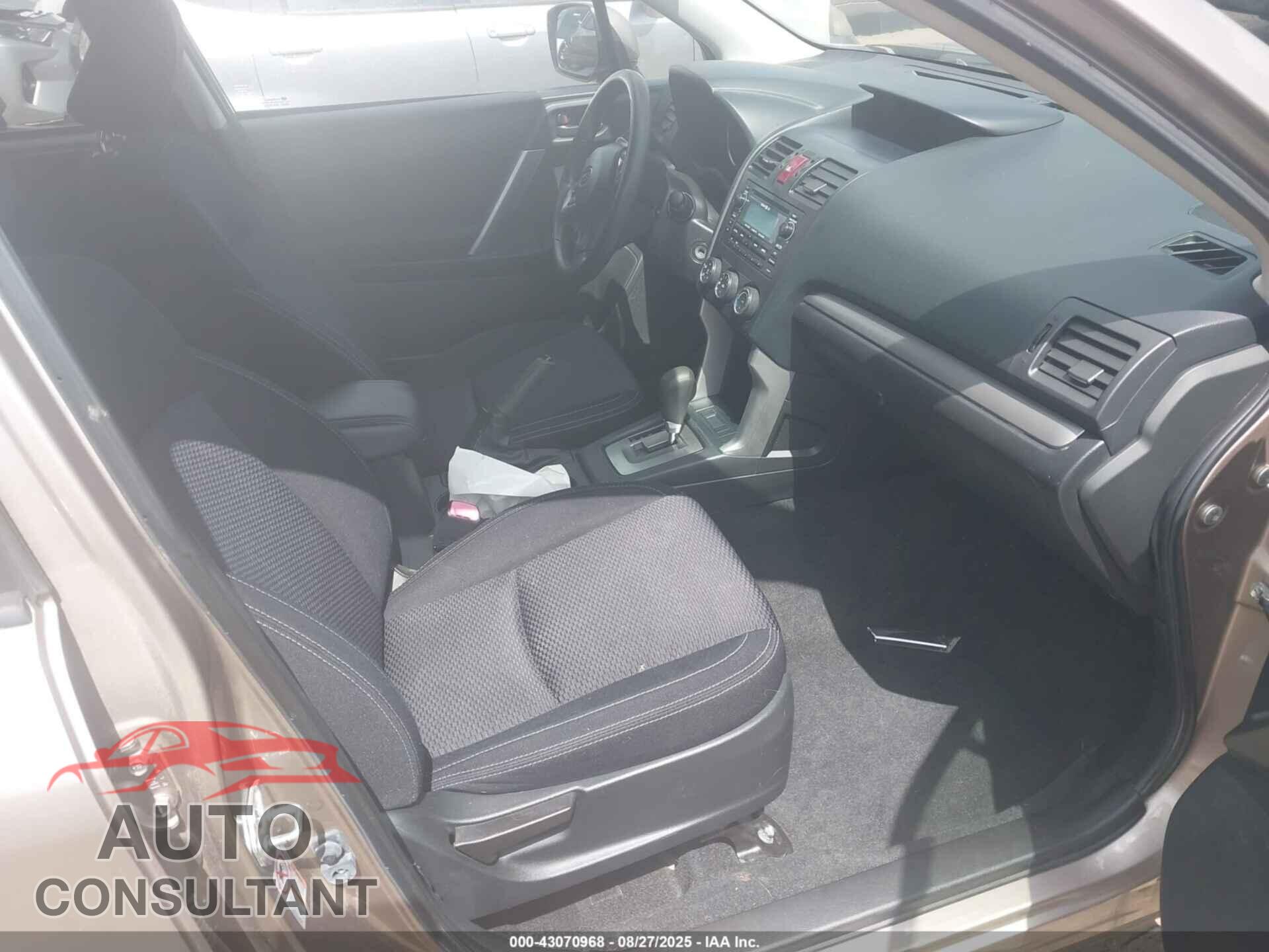 SUBARU FORESTER 2015 - JF2SJADC9FH519415