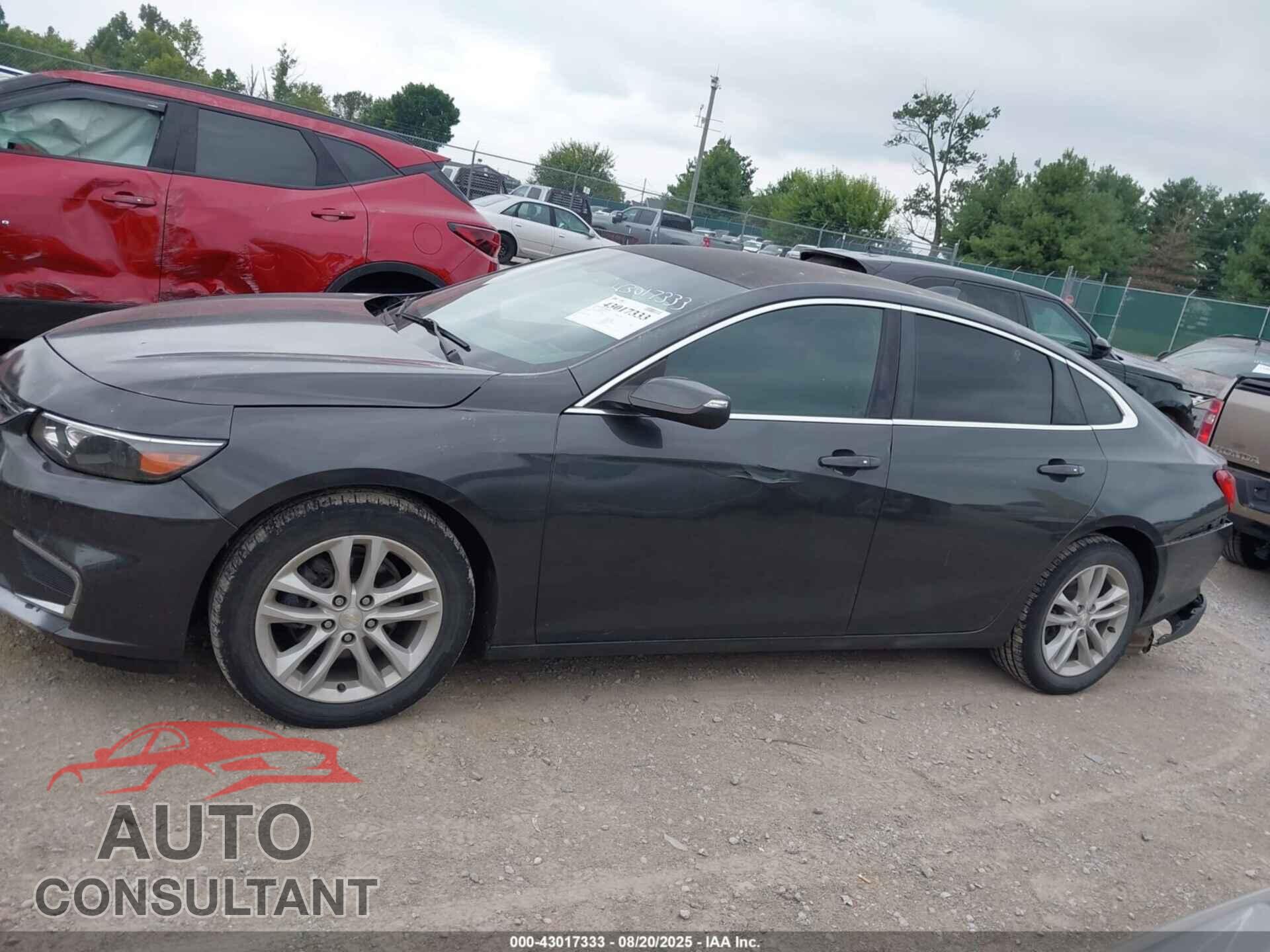 CHEVROLET MALIBU 2016 - 1G1ZE5ST0GF259701