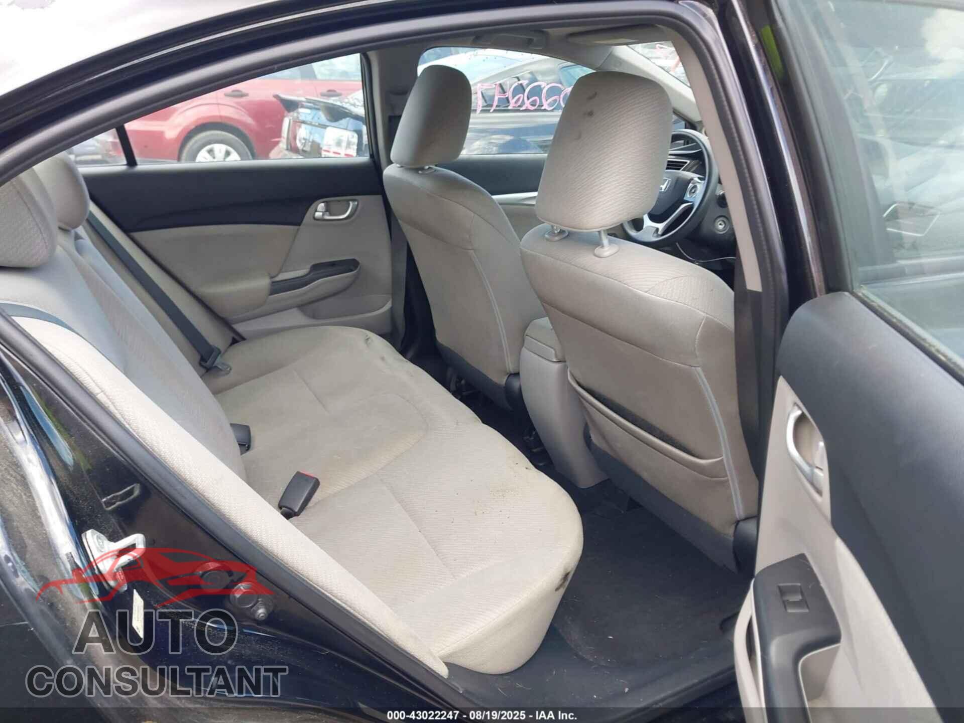 HONDA CIVIC 2013 - 2HGFB2F87DH536914