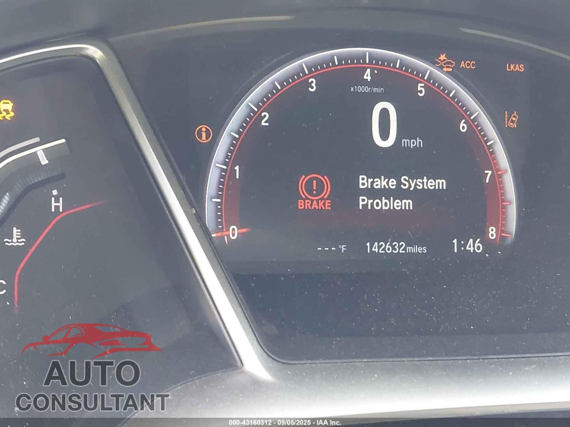 HONDA CIVIC 2019 - 19XFC2E82KE010700