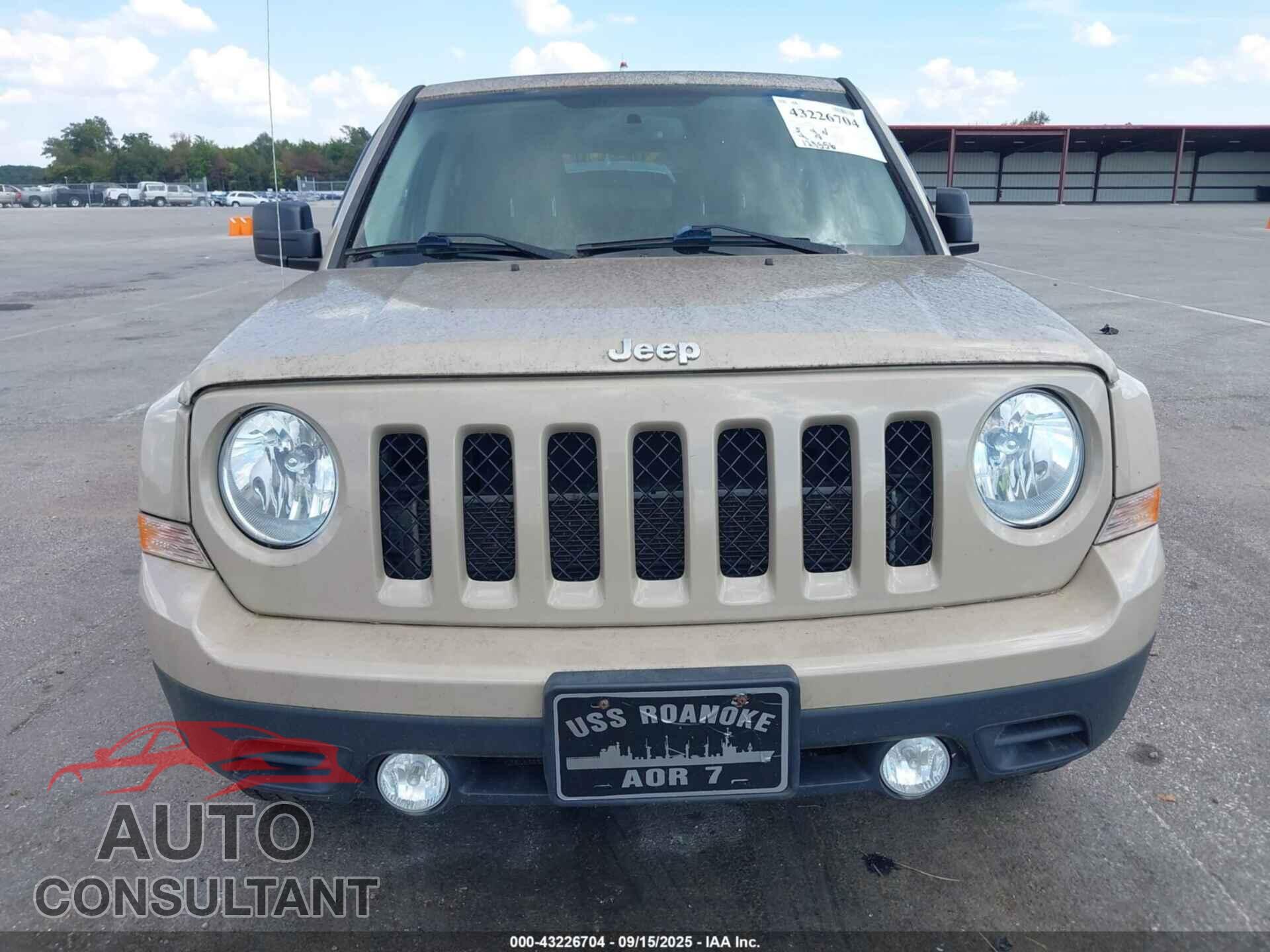 JEEP PATRIOT 2016 - 1C4NJPBAXGD754799