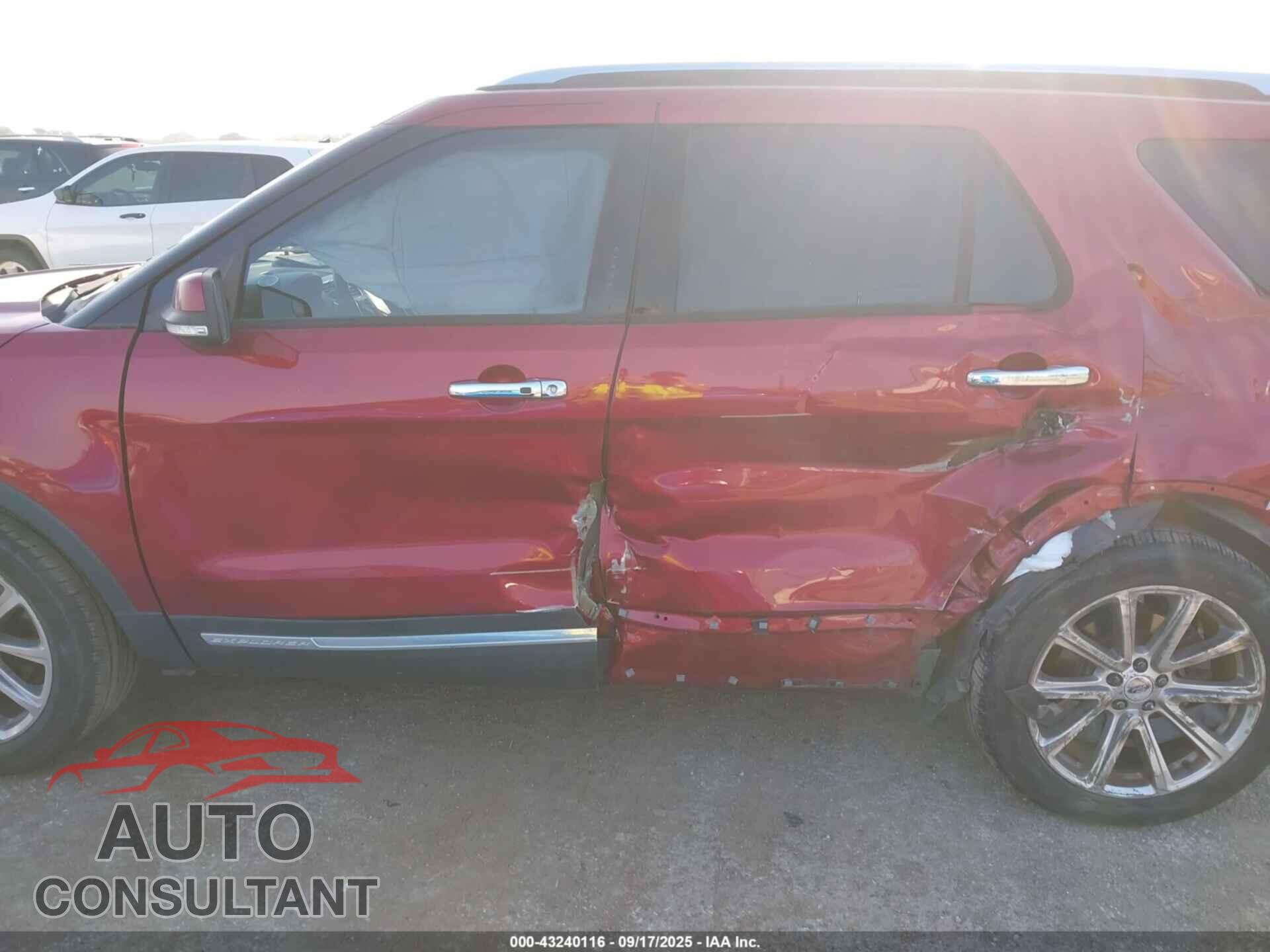 FORD EXPLORER 2016 - 1FM5K7F81GGB27715