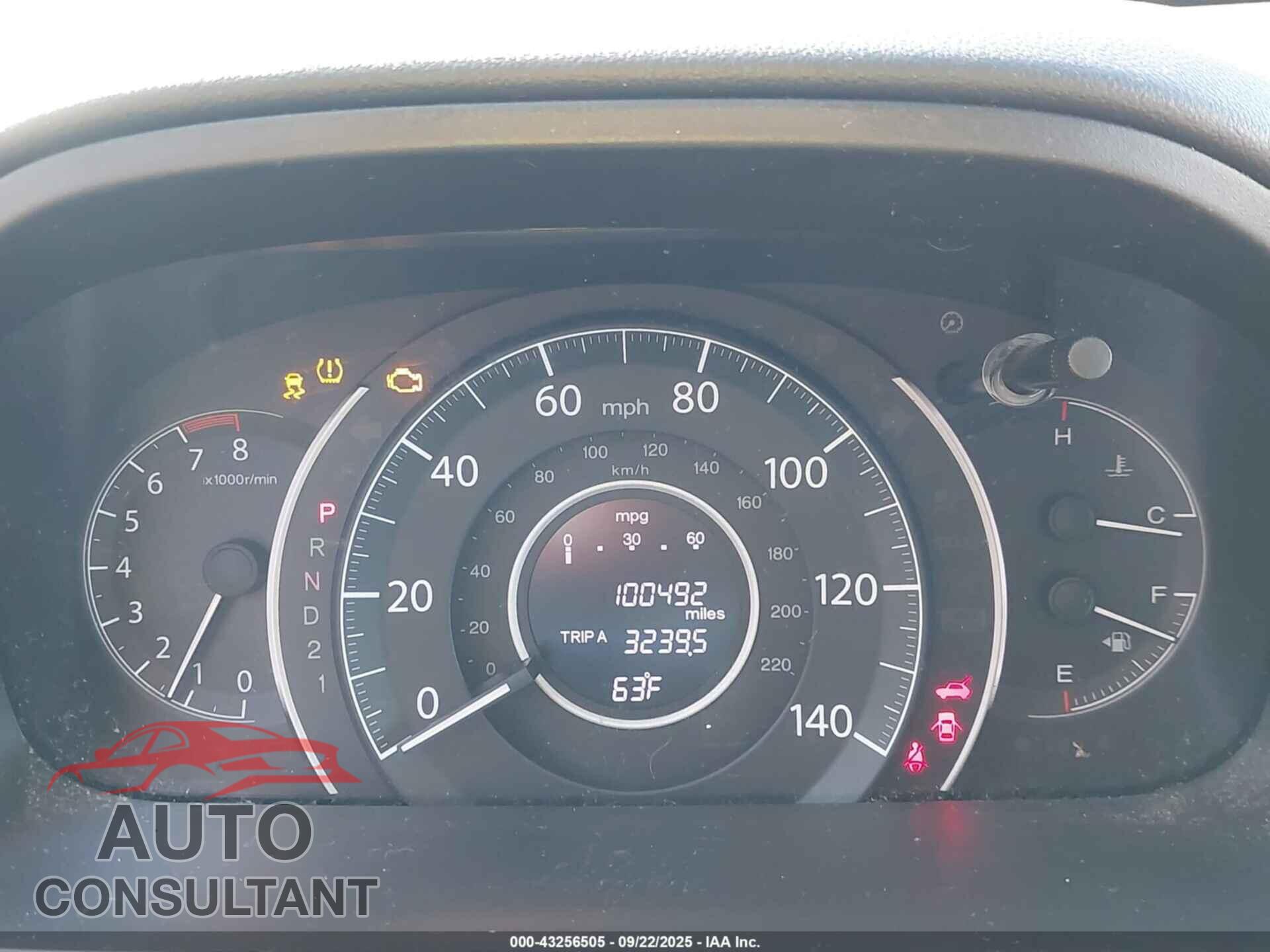 HONDA CR-V 2014 - 5J6RM4H35EL075519