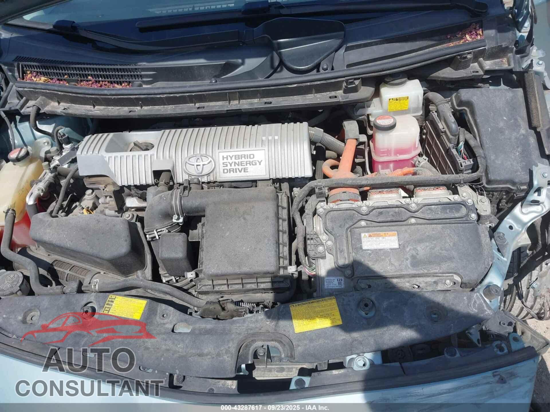 TOYOTA PRIUS 2014 - JTDKN3DU6E1849186