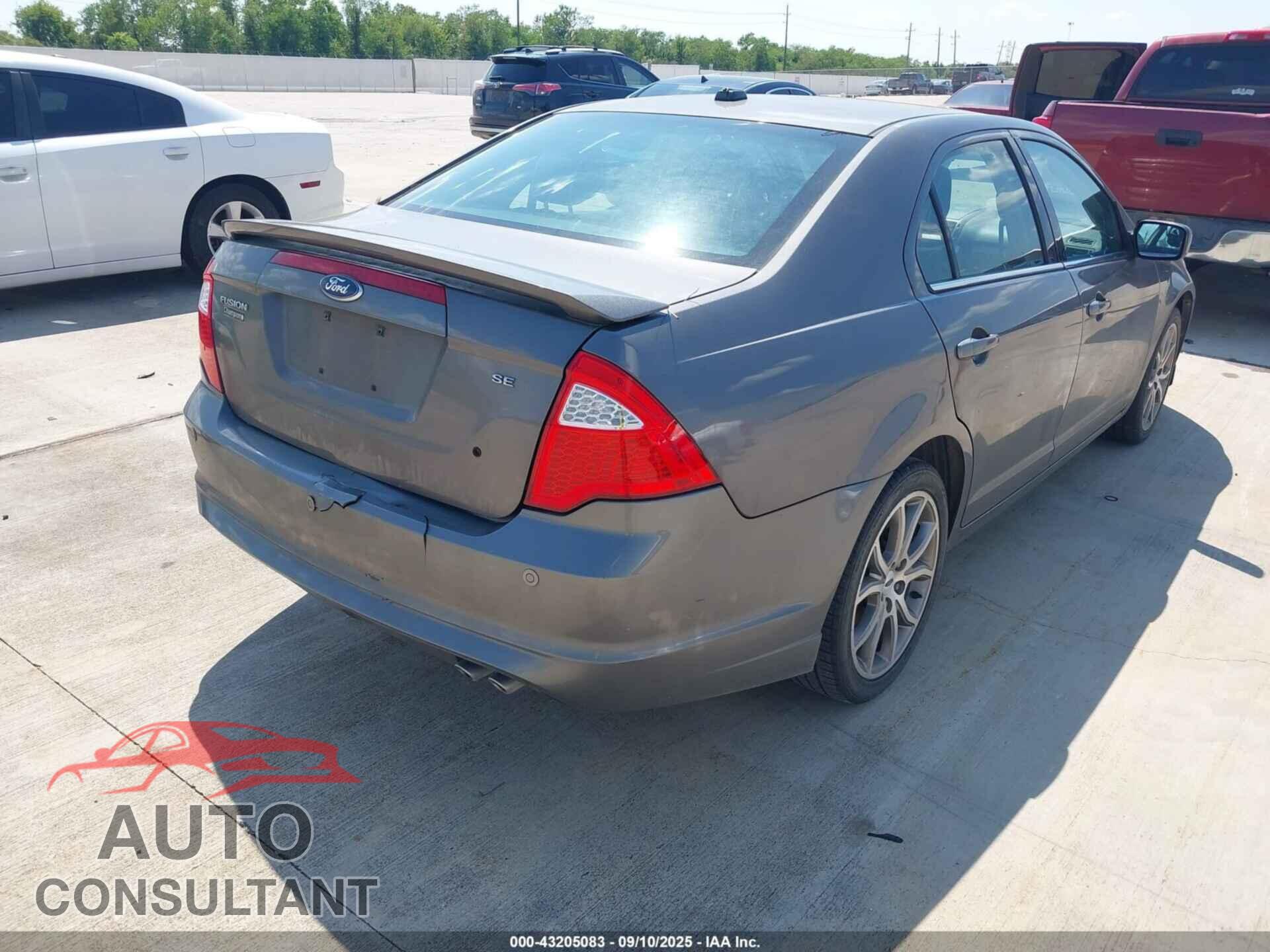 FORD FUSION 2012 - 3FAHP0HA0CR196821