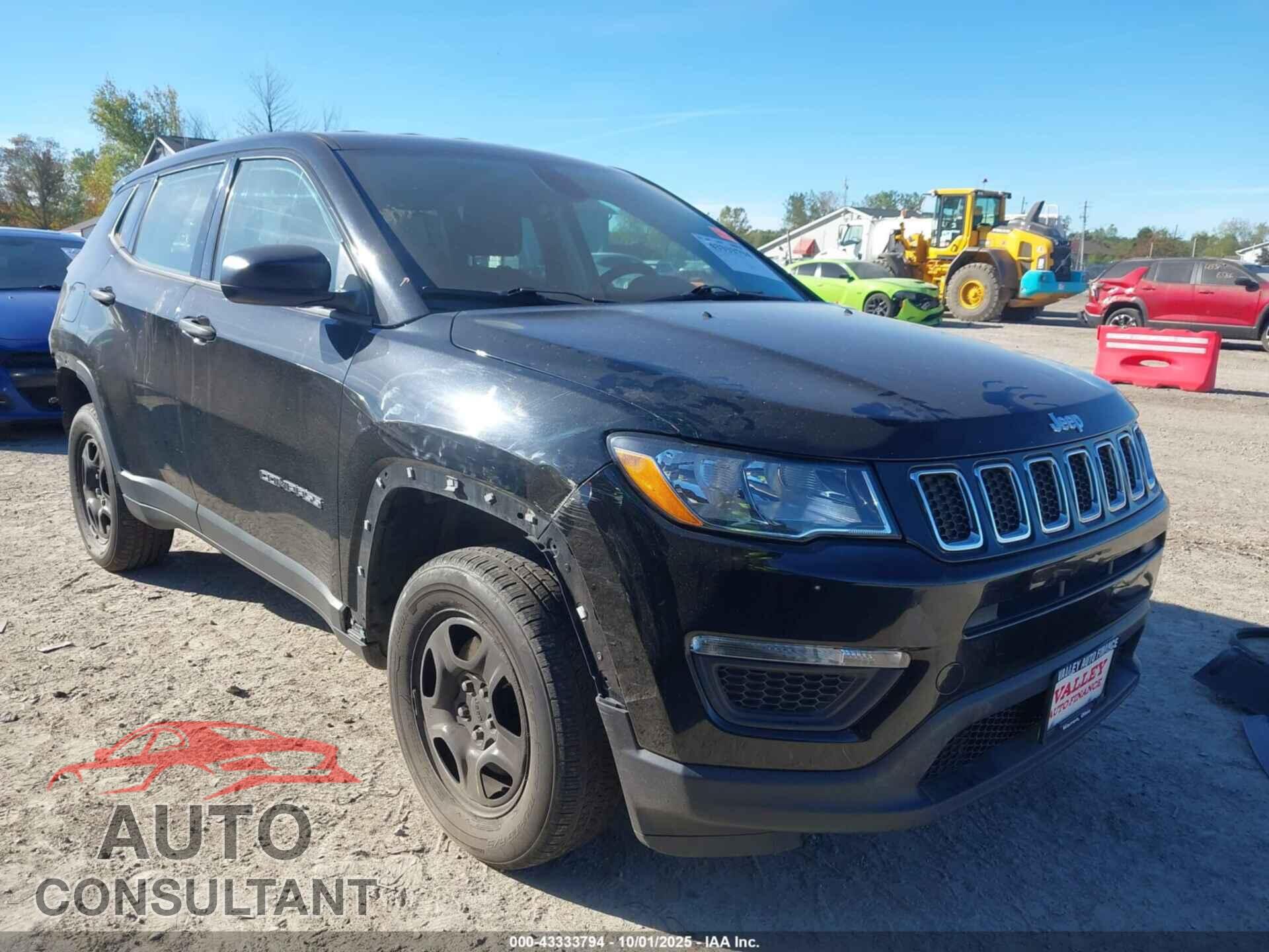 JEEP COMPASS 2018 - 3C4NJDAB7JT339174