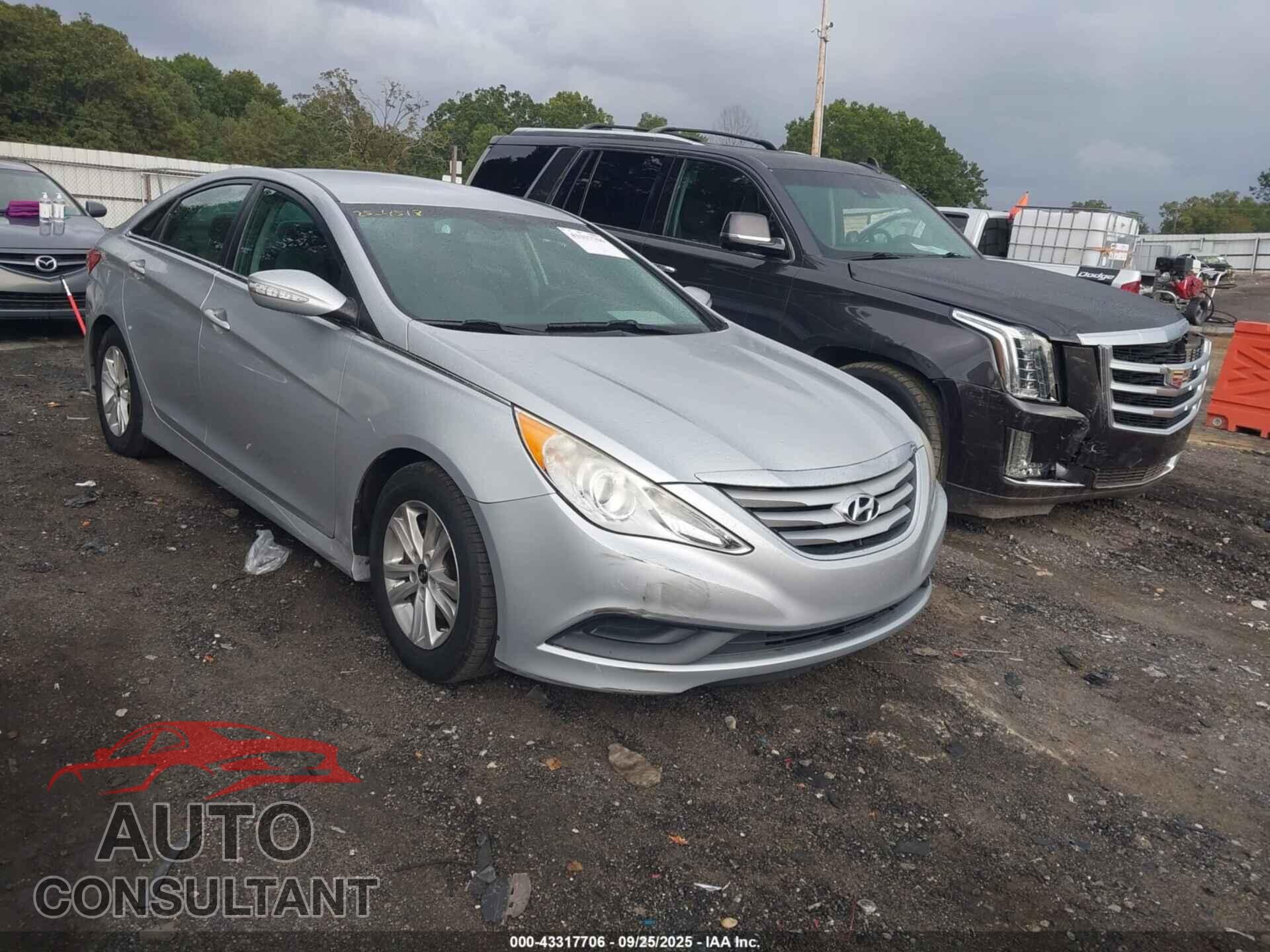 HYUNDAI SONATA 2014 - 5NPEB4AC9EH831202